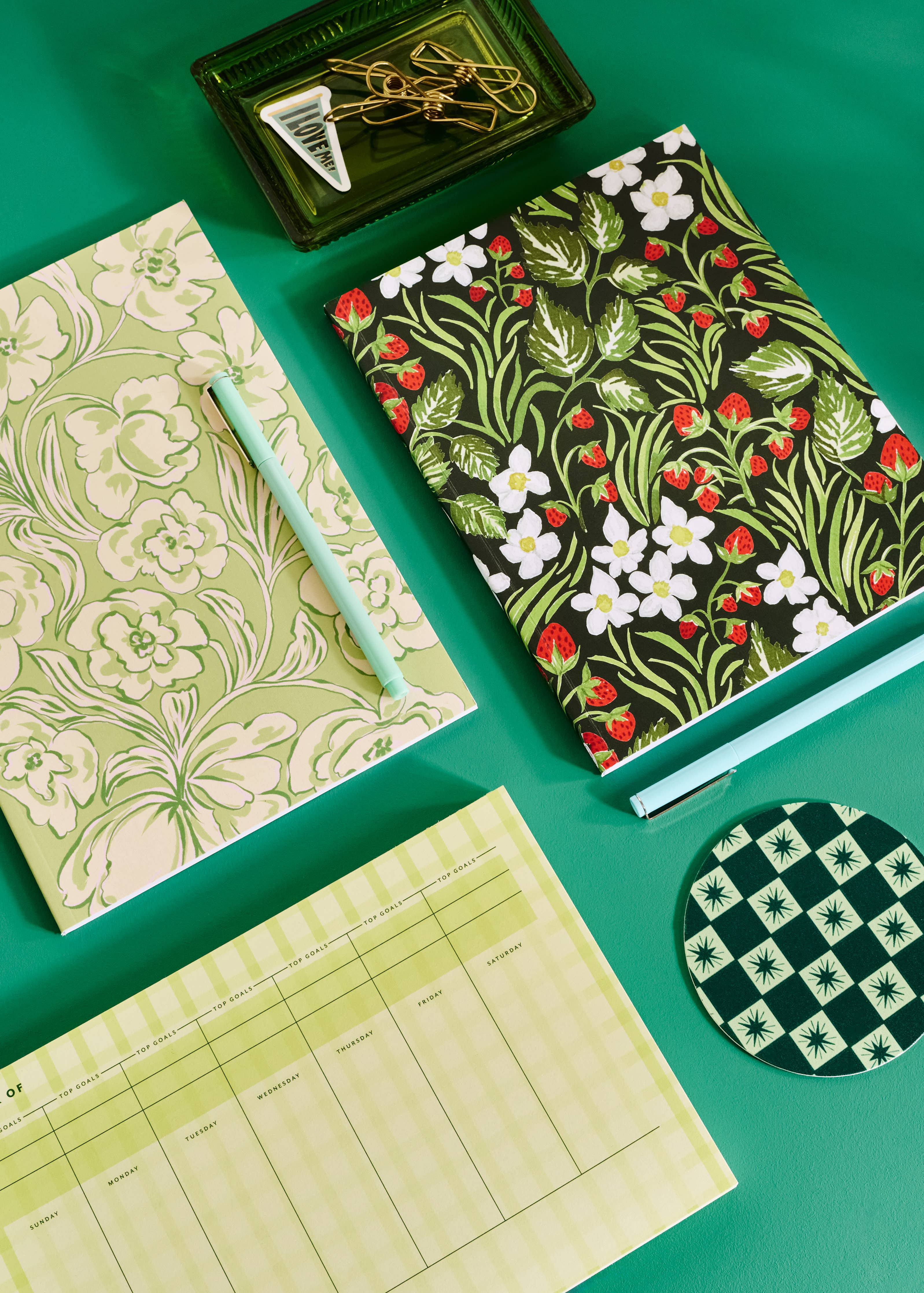 Meadow Garden Dot Grid Notebook - Proper
