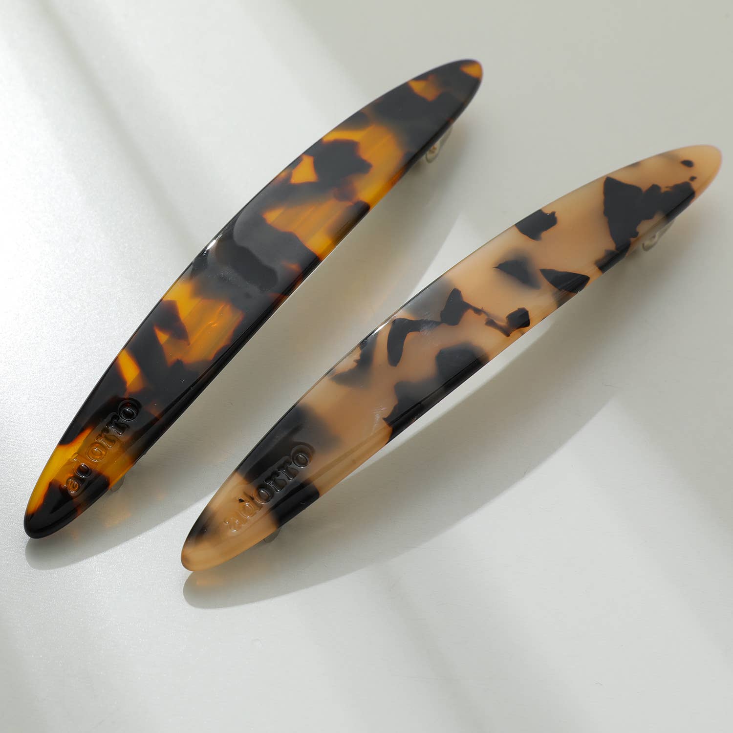 Aimee Oblong French Barrette Hair Clip - Proper