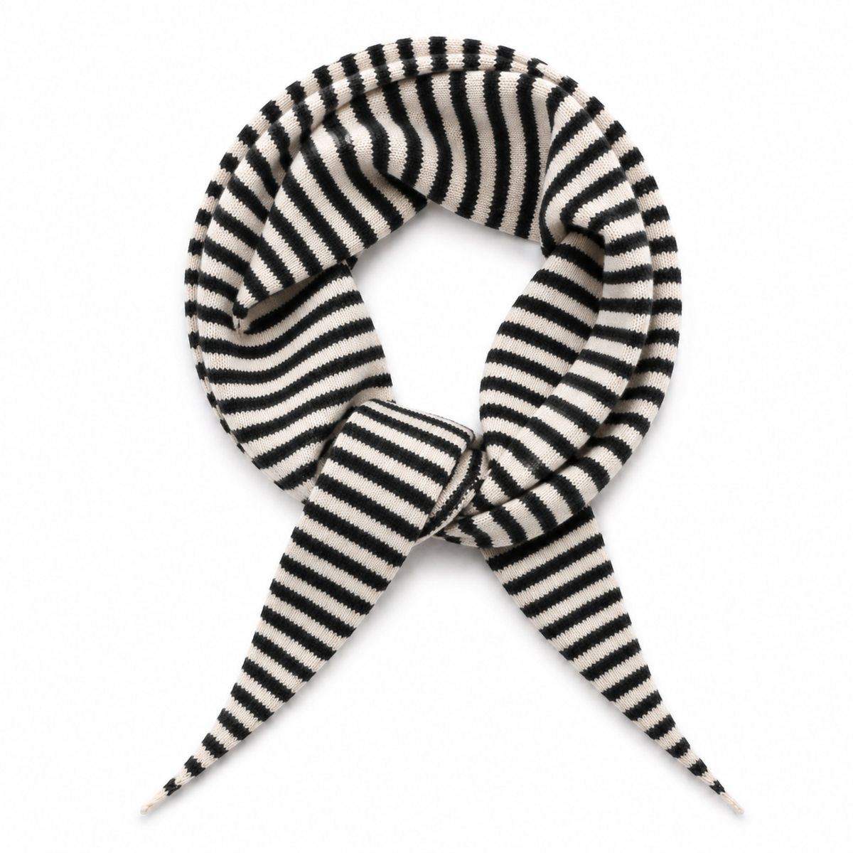 Slim Minimalist Knit Scarf