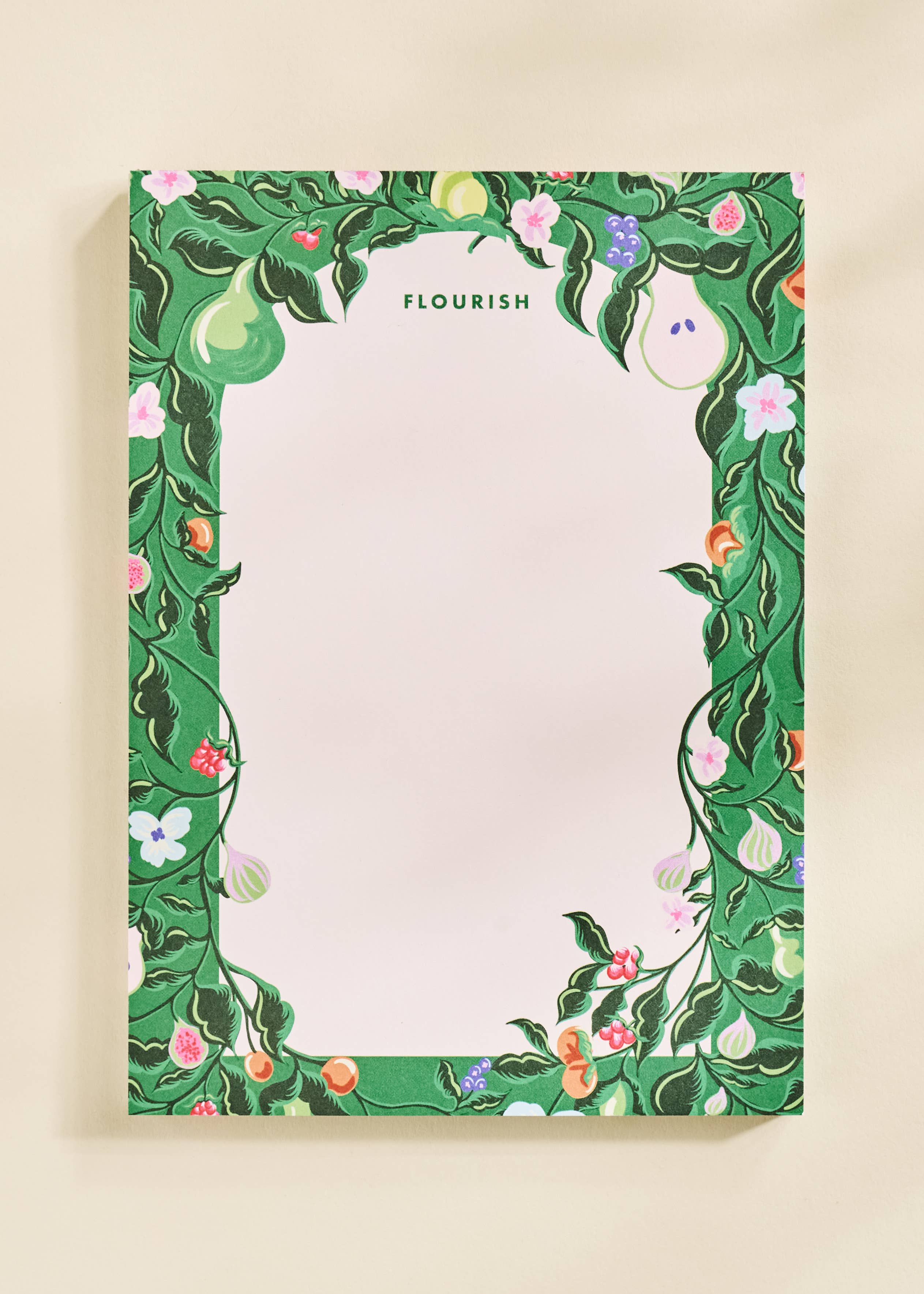 Flourish Blooming Fruits Notepad - Proper