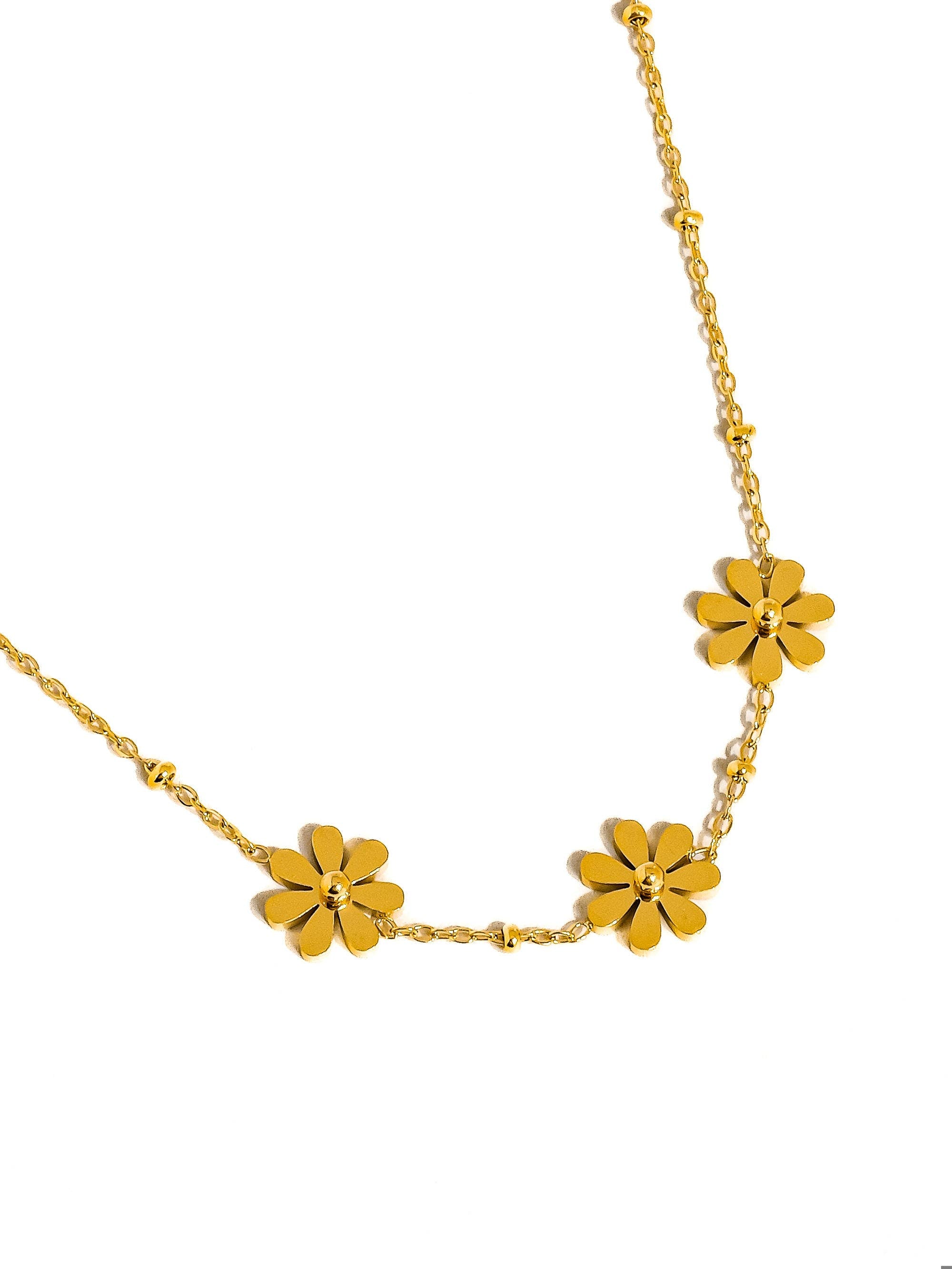 Suzette Dainty Daisy Necklace - Proper