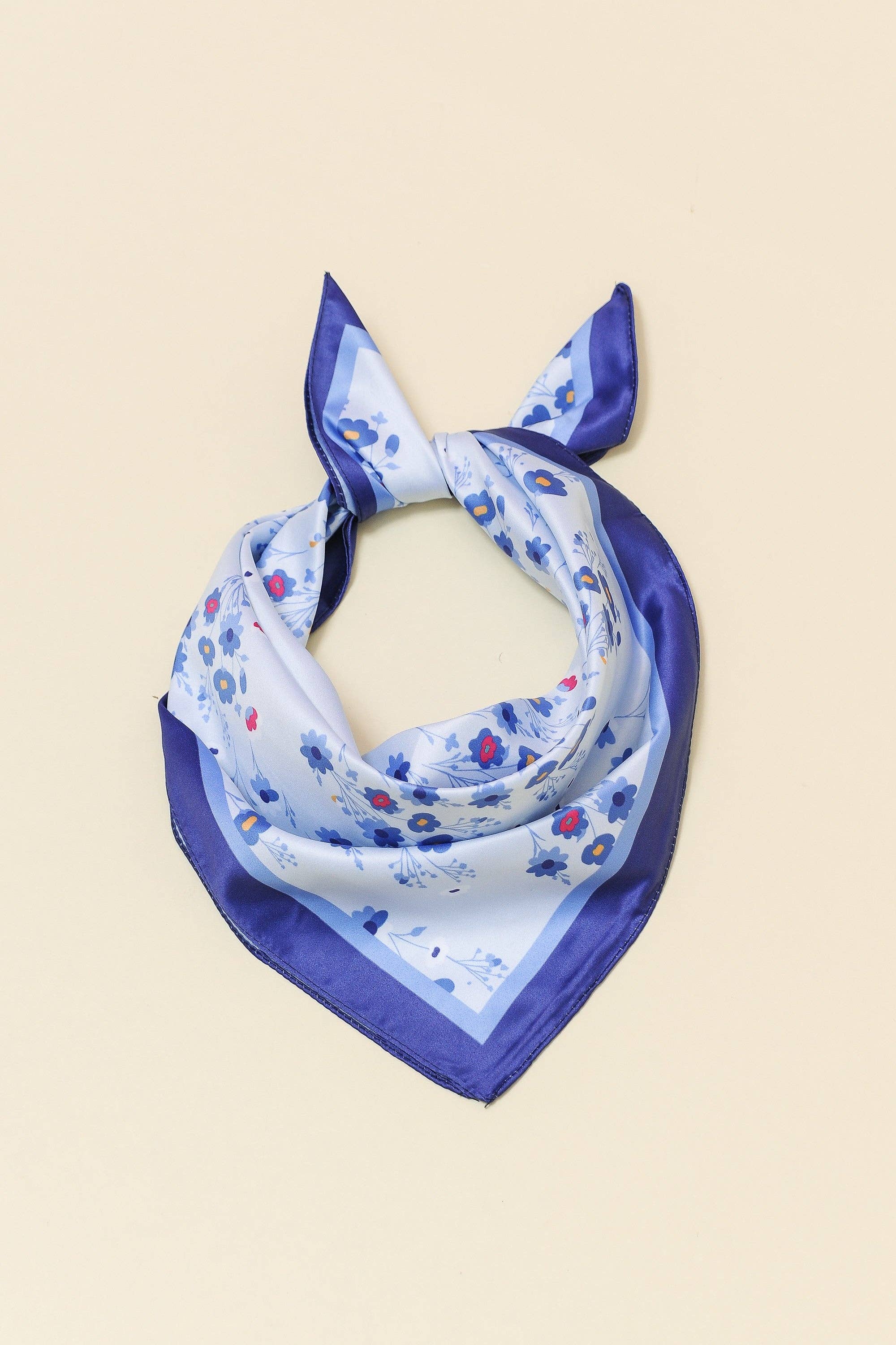 Petite Flower Print Scarf