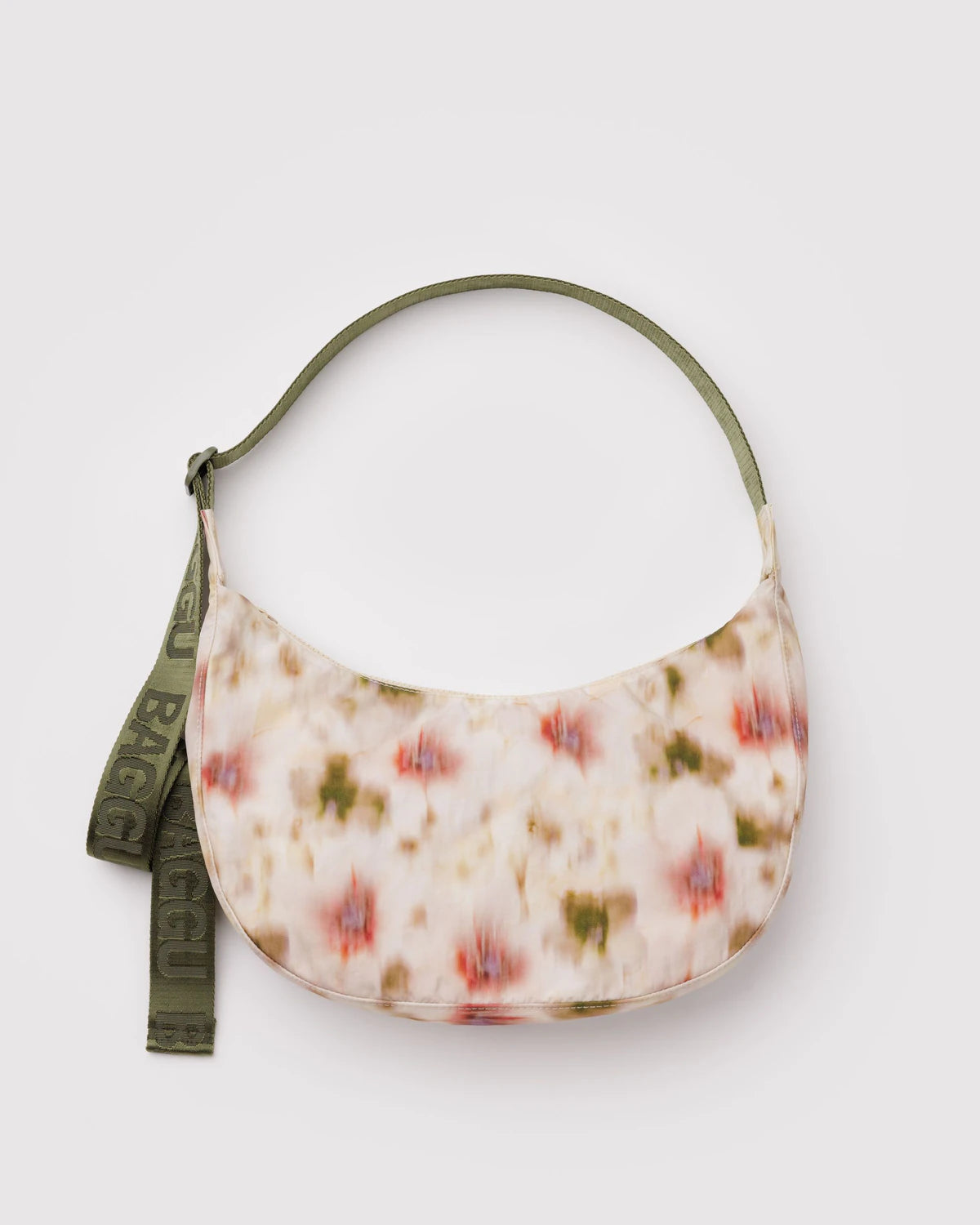 Baggu Medium Nylon Crescent Bag - Abstract Floral - Proper