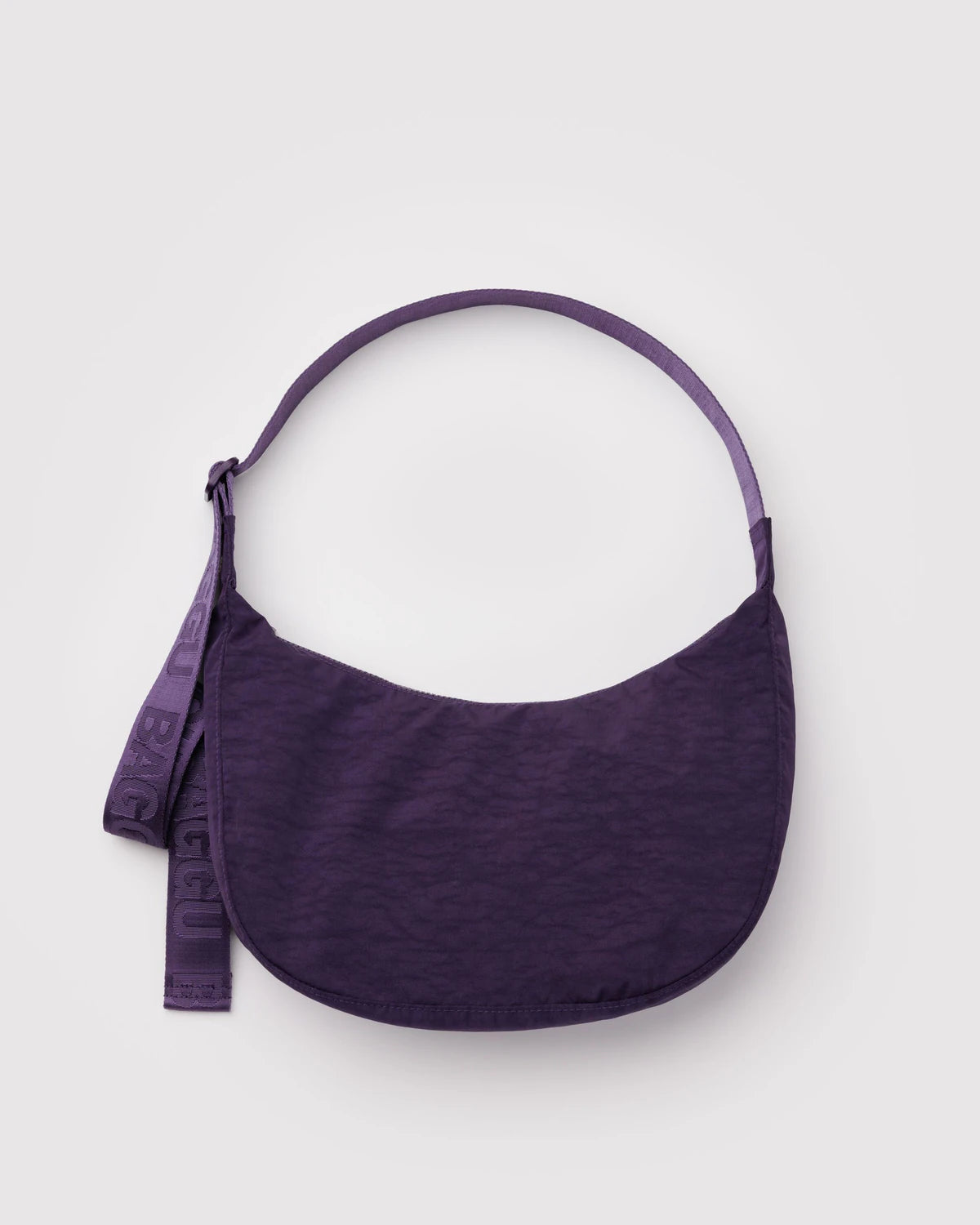 Baggu Medium Nylon Crescent Bag - Fig - Proper