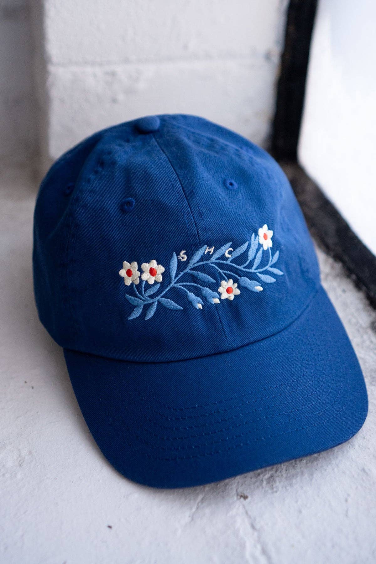 Garland Floral Hat | Embroidered Quilting Dad Hat - Proper