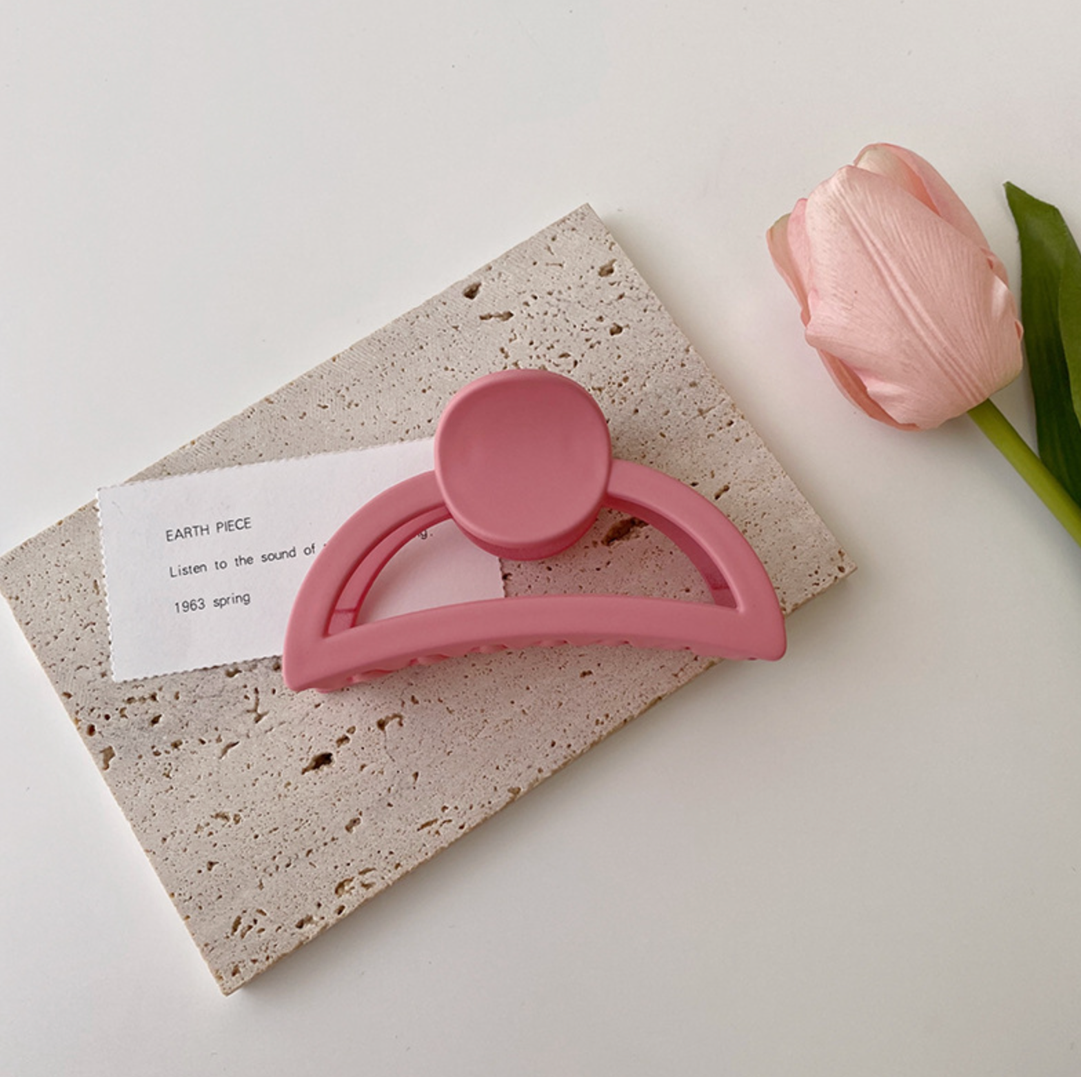 Matte Half Moon Hair Clips (CASIE) - Proper