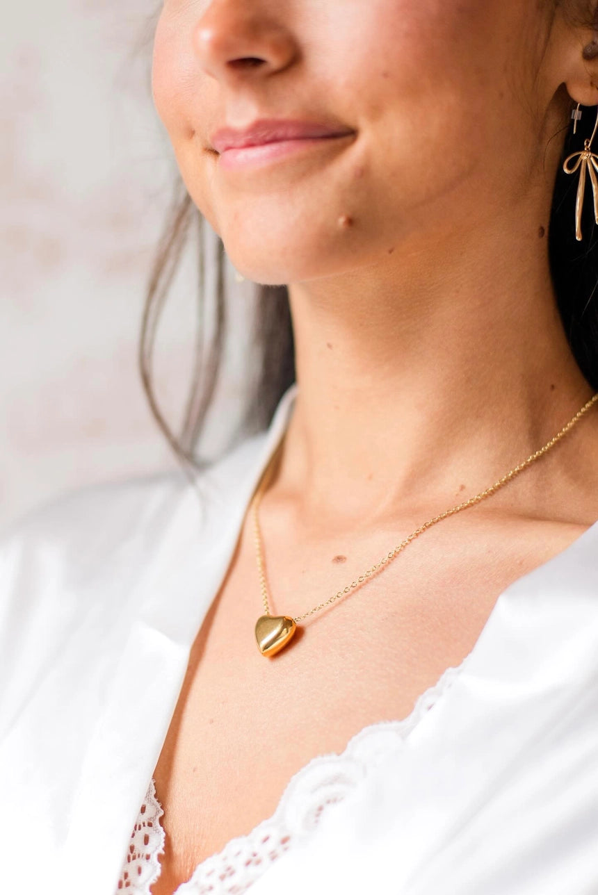 Can't Heartly Wait Necklace