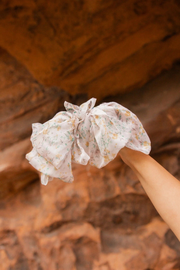 Chiffon Bow Barrette - Proper