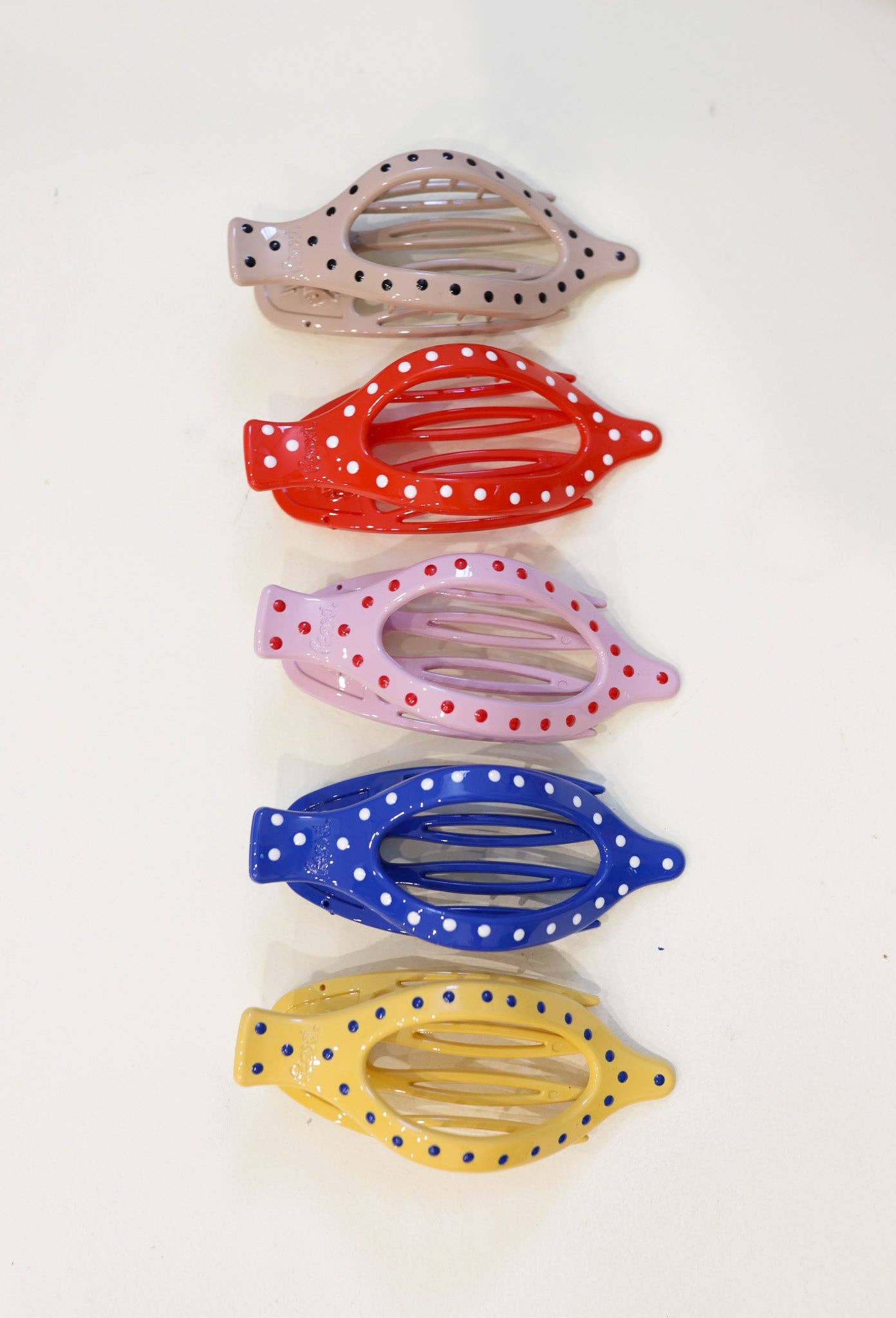 Polka Dot Lay Down 2.0 Claw Clip - Proper