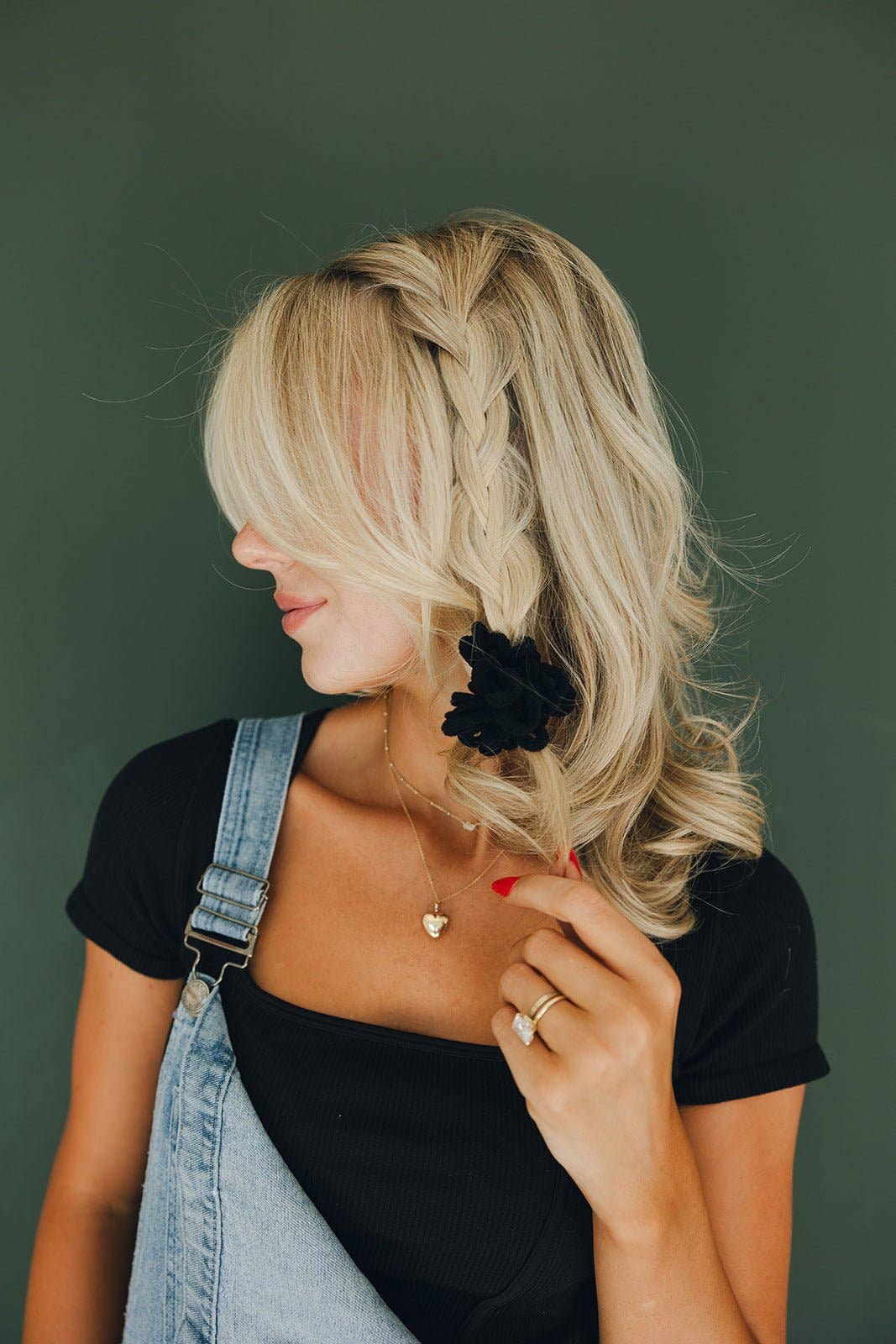 Plush Ruffle Scrunchie