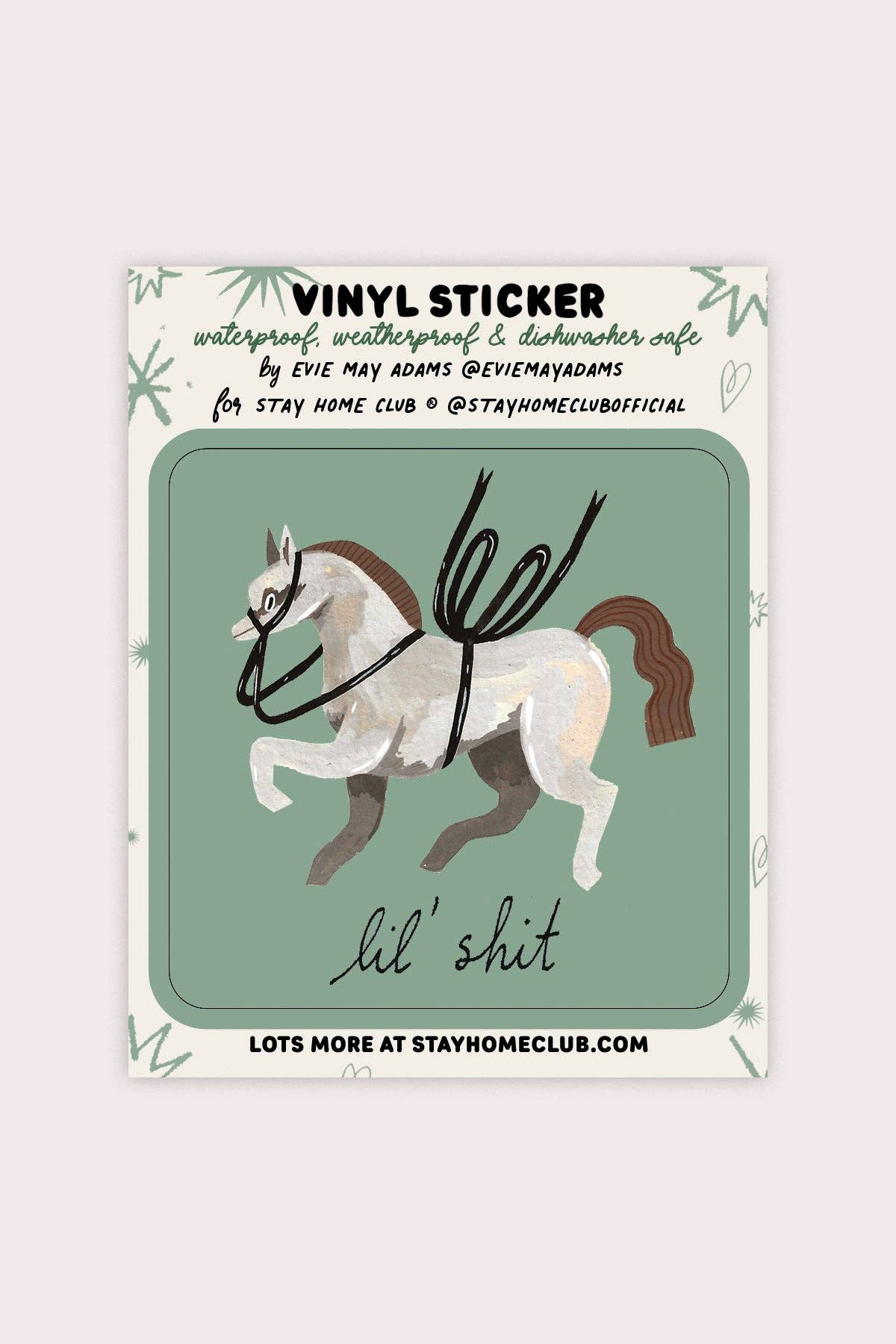 Lil' Sh*t (Pony) Vinyl Sticker - Proper