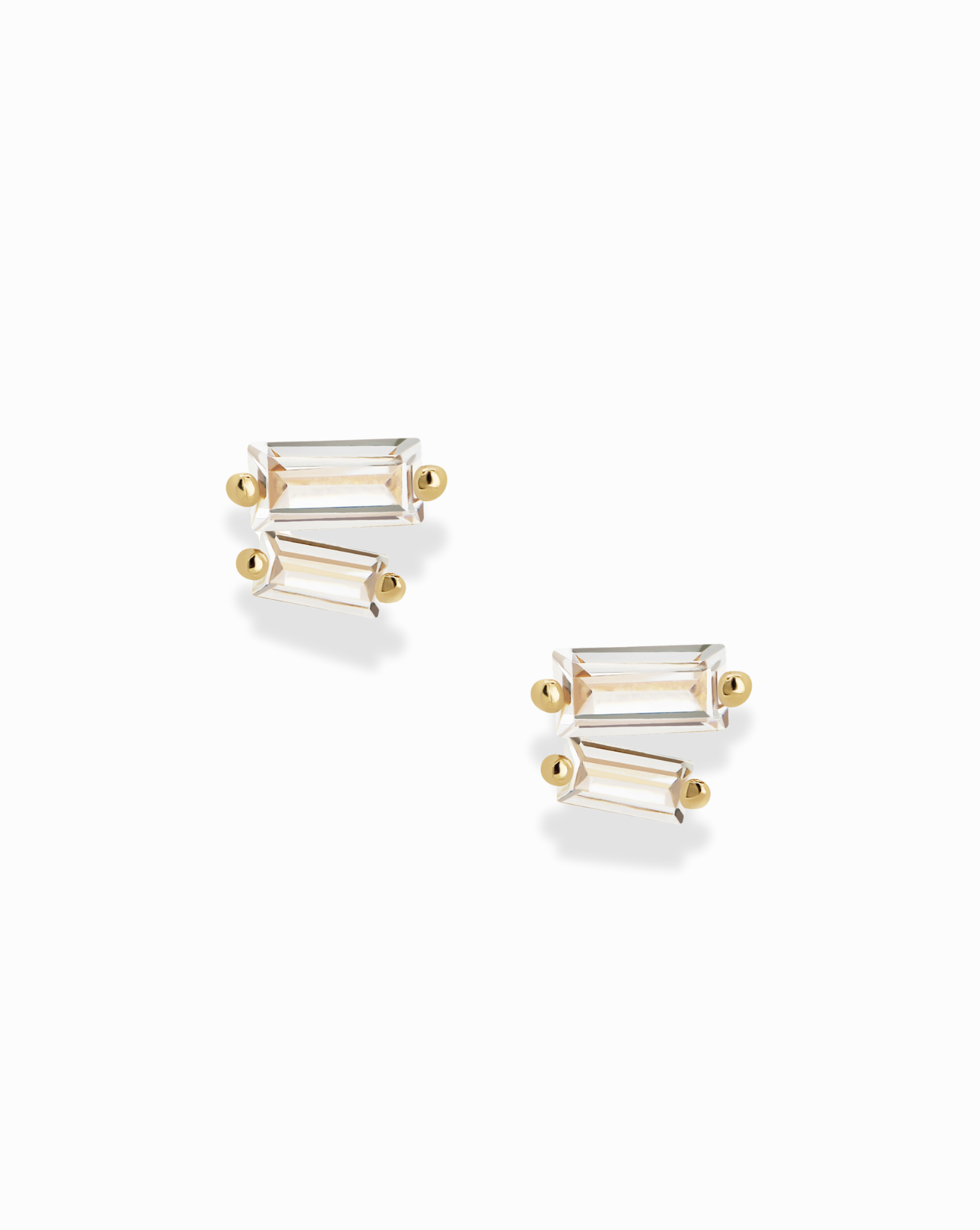 Mae Baguette Studs - Proper
