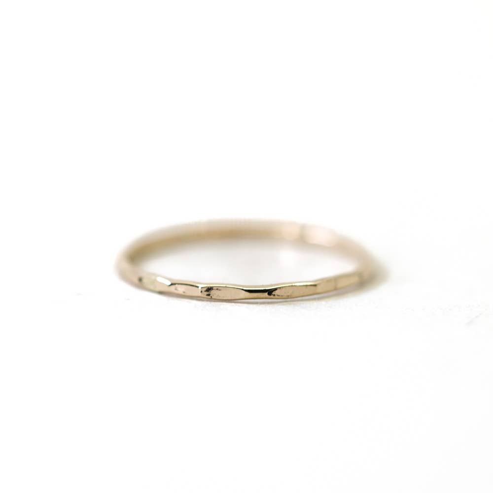 Hammered Stacking Ring - Proper