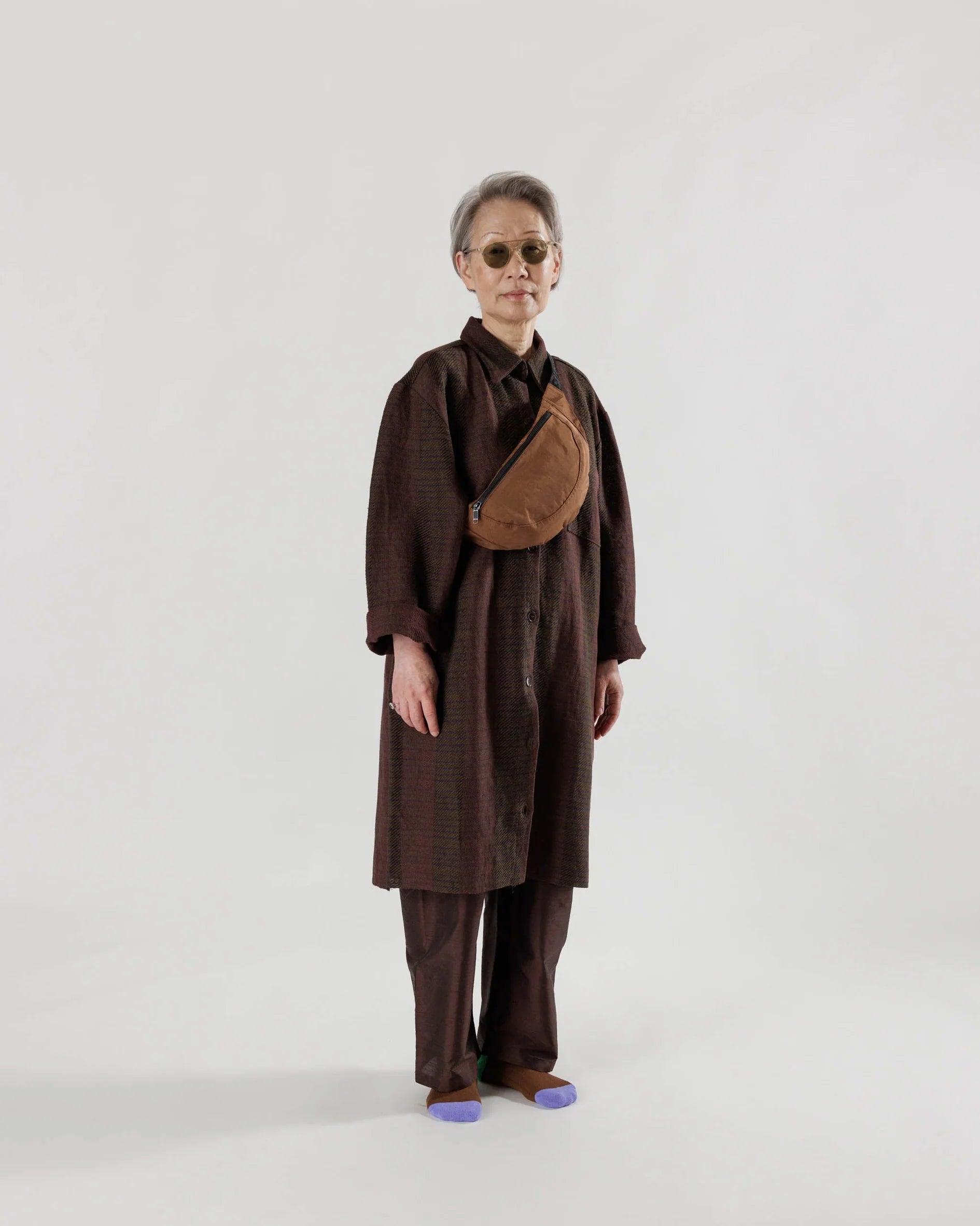 Baggu Crescent Fanny Pack - Brown - Proper