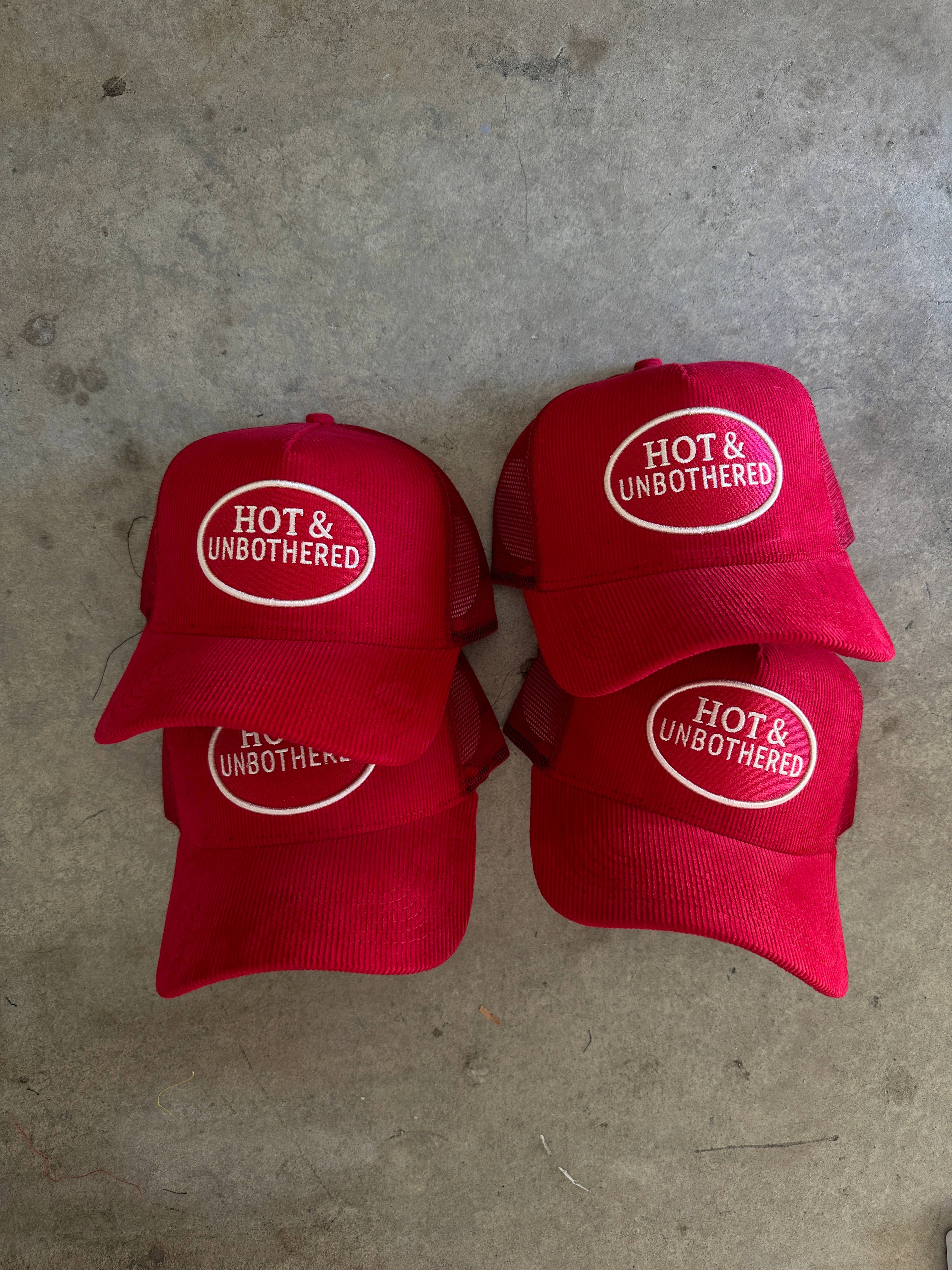 Hot & Unbothered Corduroy Hat - Proper