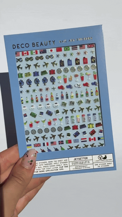 Nail Art Stickers - Jetsetter