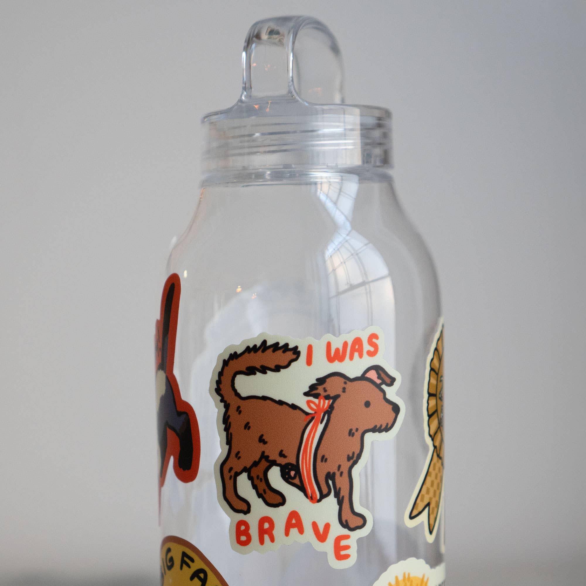 I Was Brave Sticker - Proper