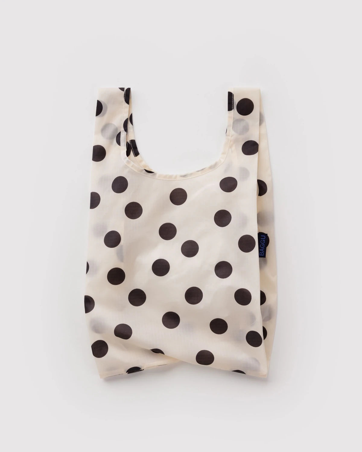 Baby Baggu - Cream and Black Polka Dot