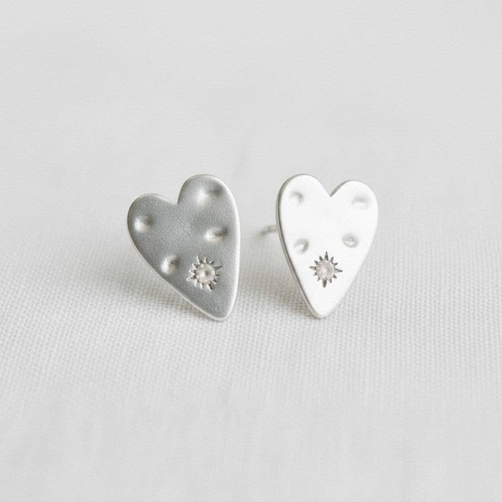 Artisan Heart Earrings