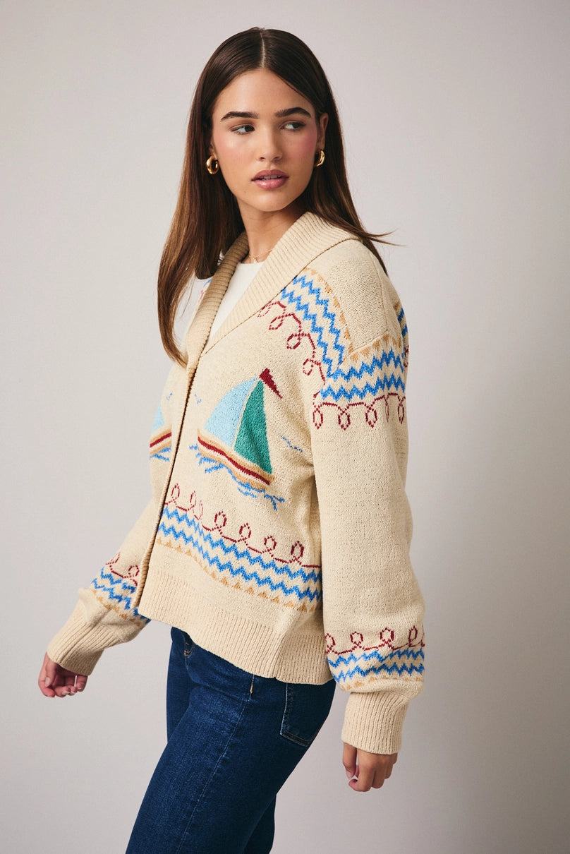 Sail Cardigan