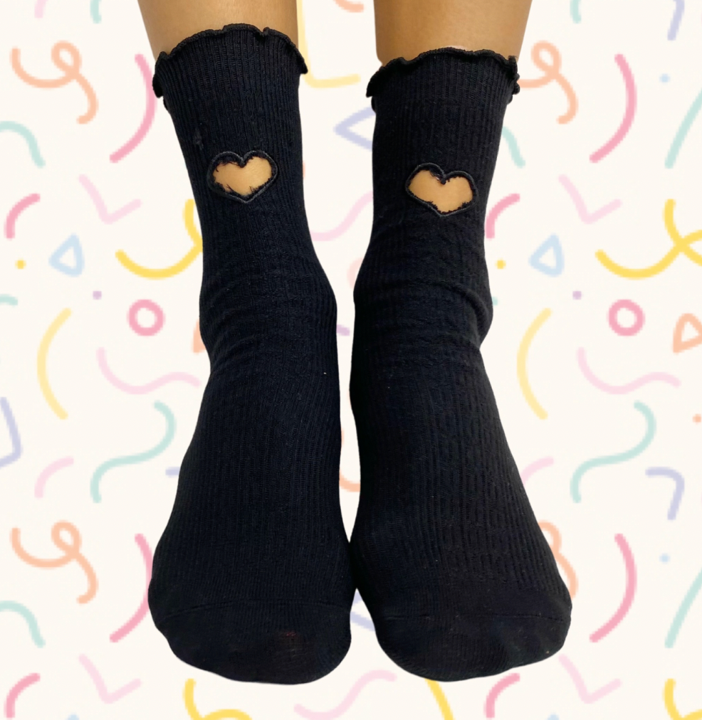 Hole in my Heart Socks - Proper