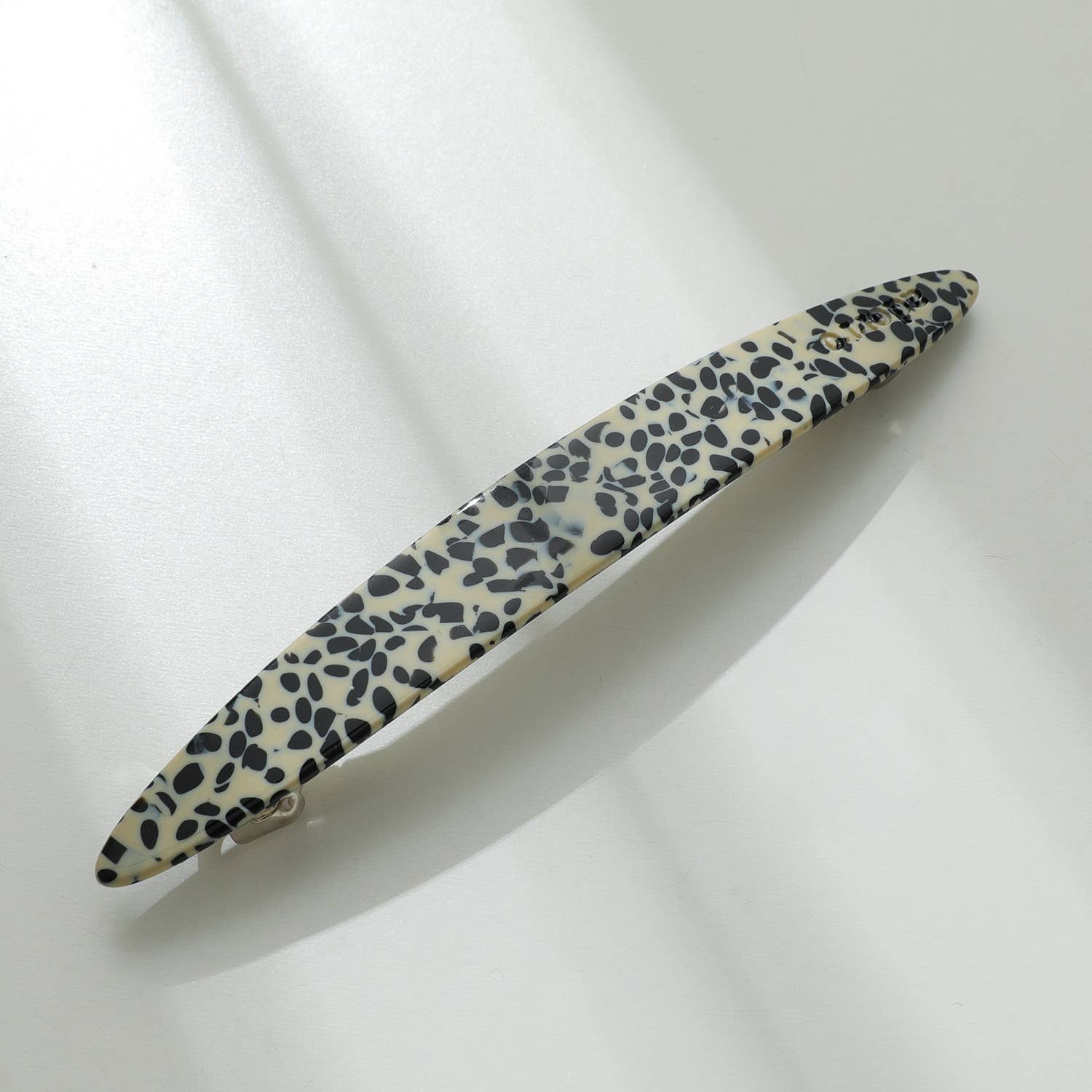 Aimee Oblong French Barrette Hair Clip - Proper