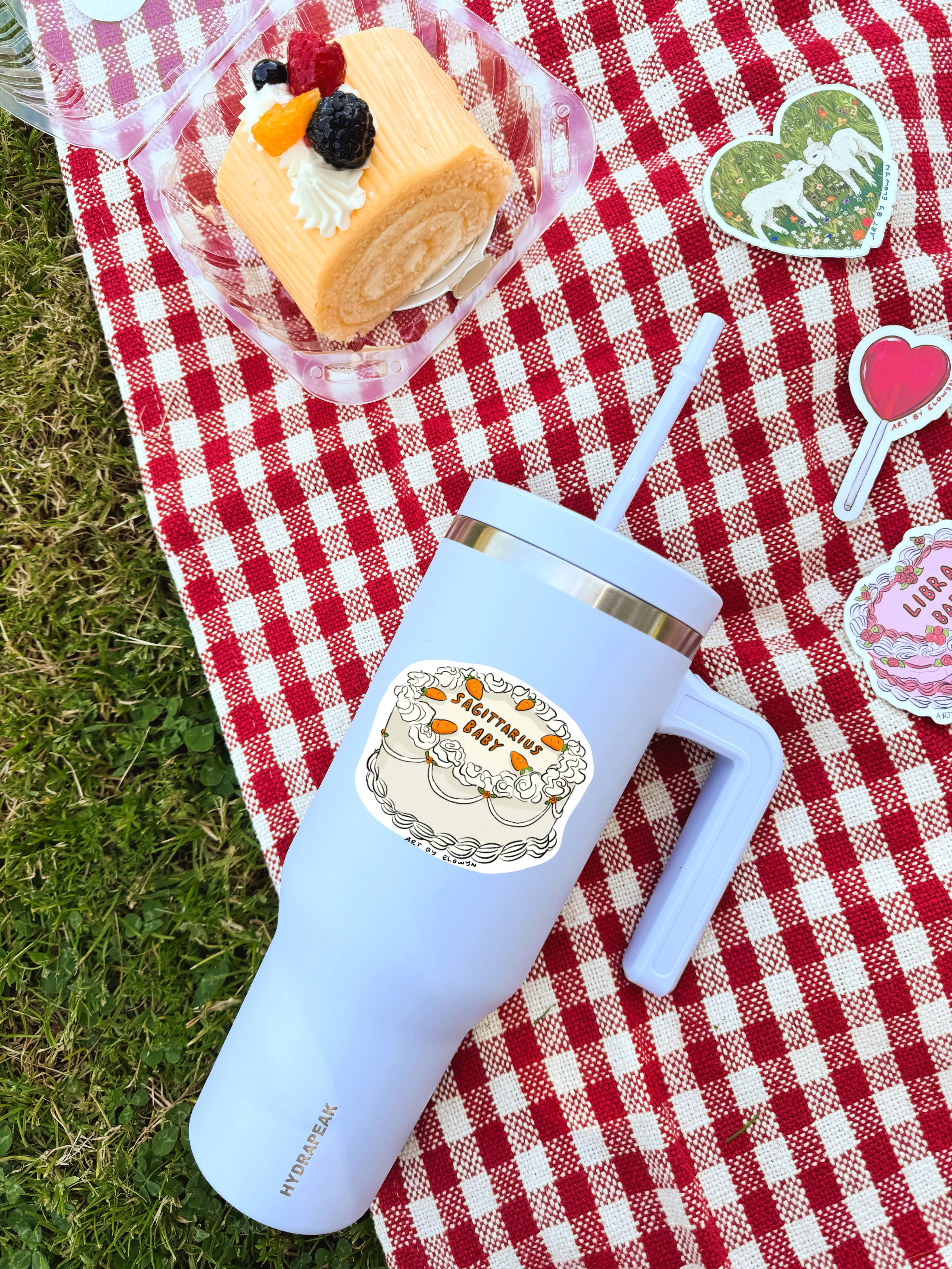 Zodiac Cake Stickers - Proper