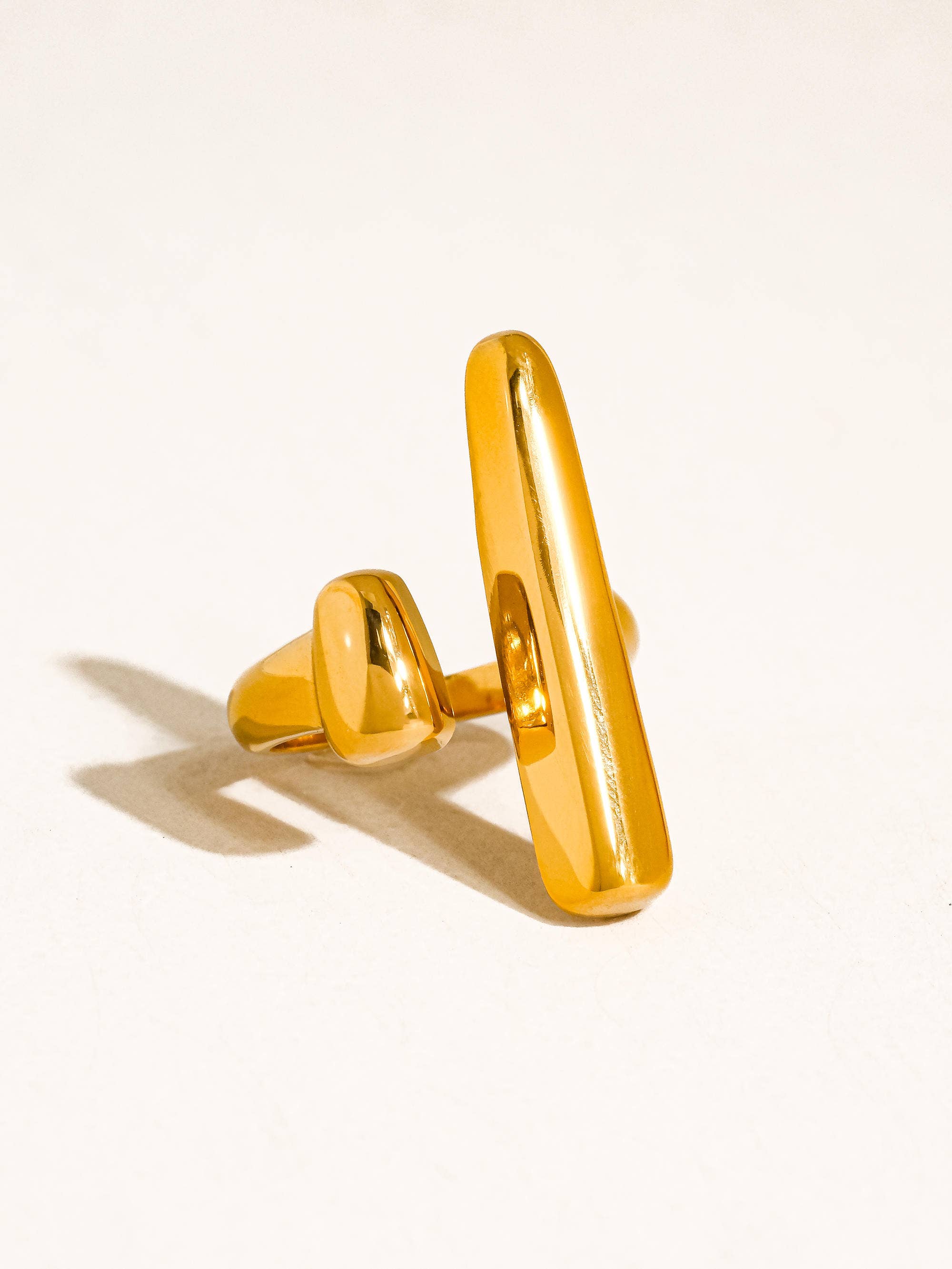 Gold Plated Statement Rings