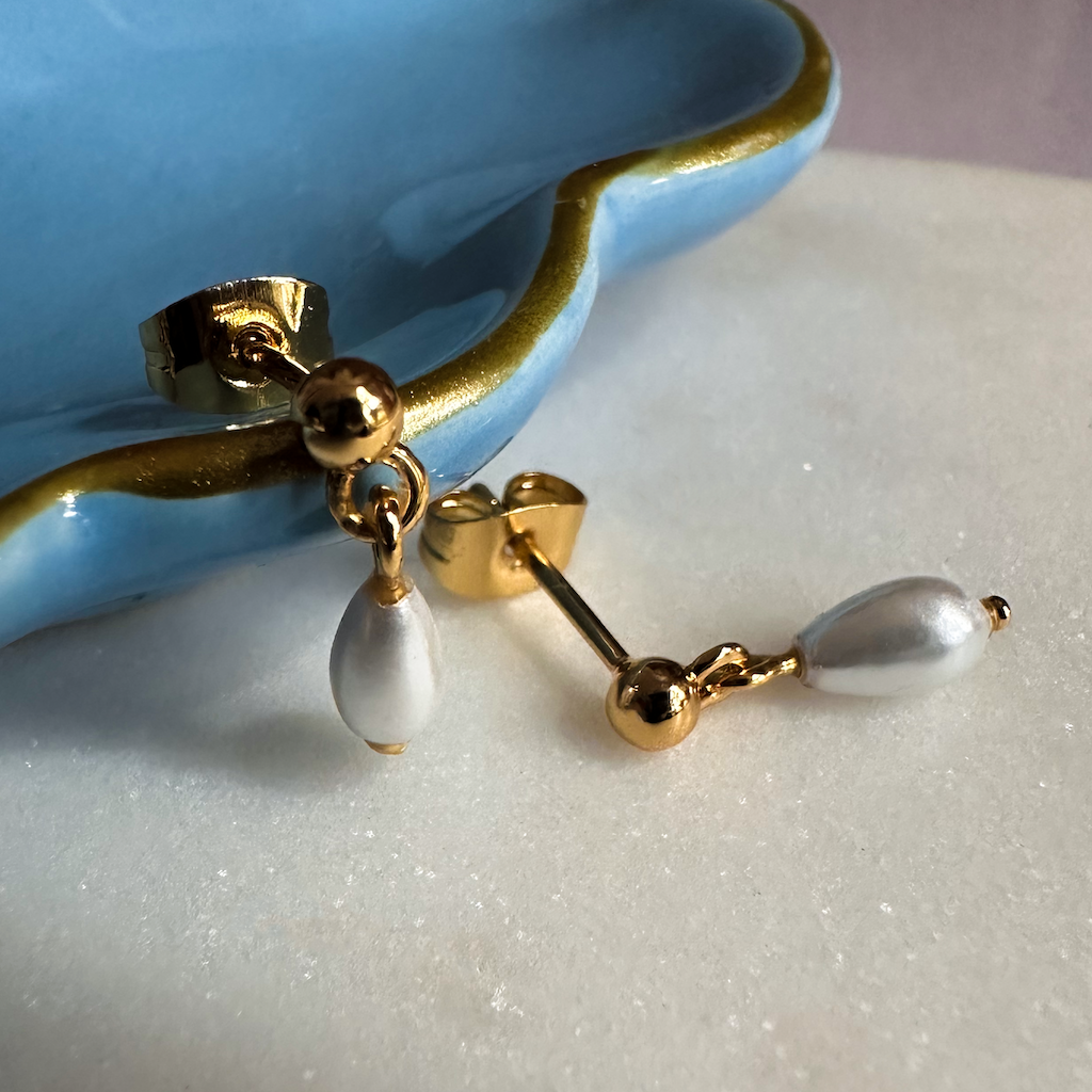 Barbie Pearl Earrings - Proper