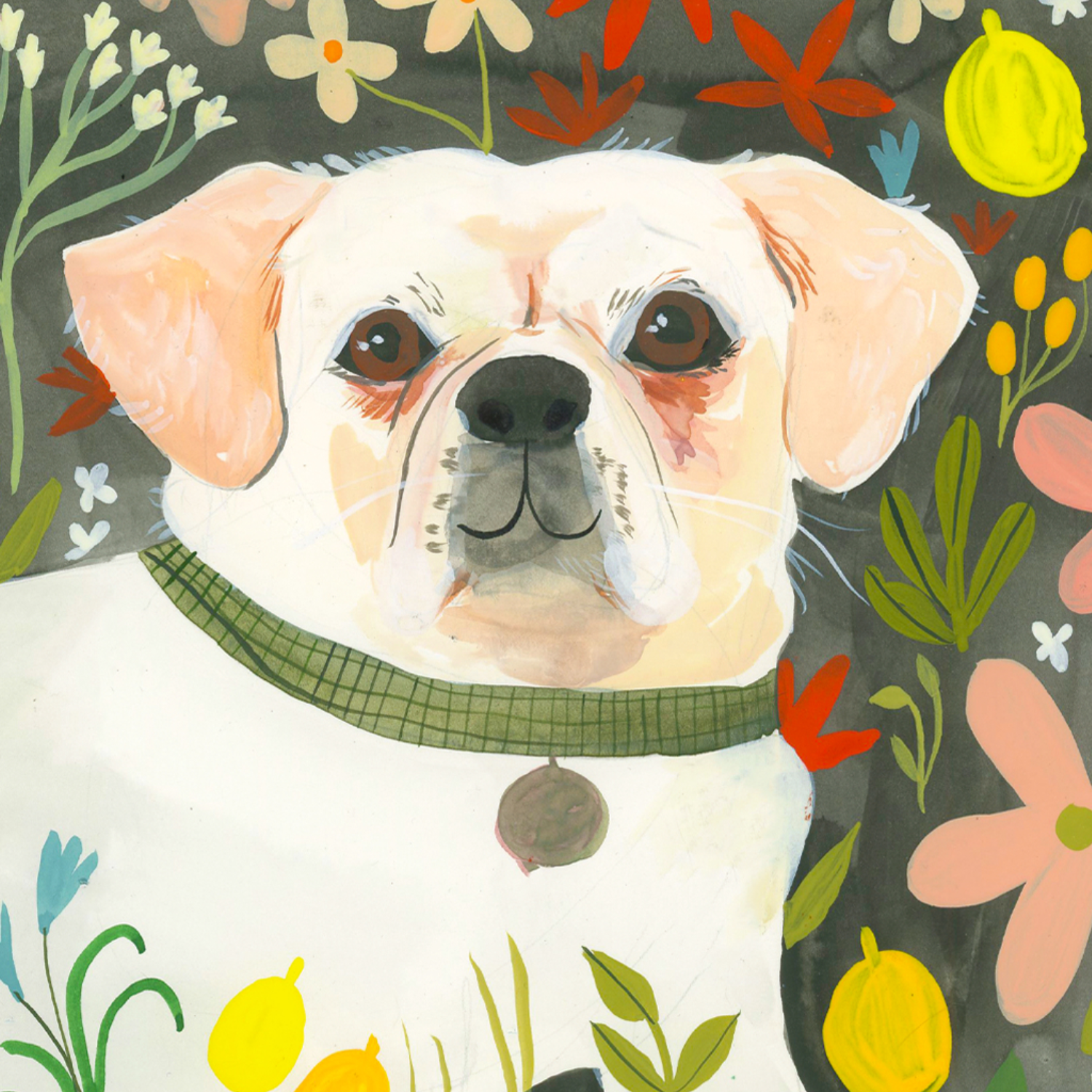 Happy Birthday Puppy Greeting Card - Proper