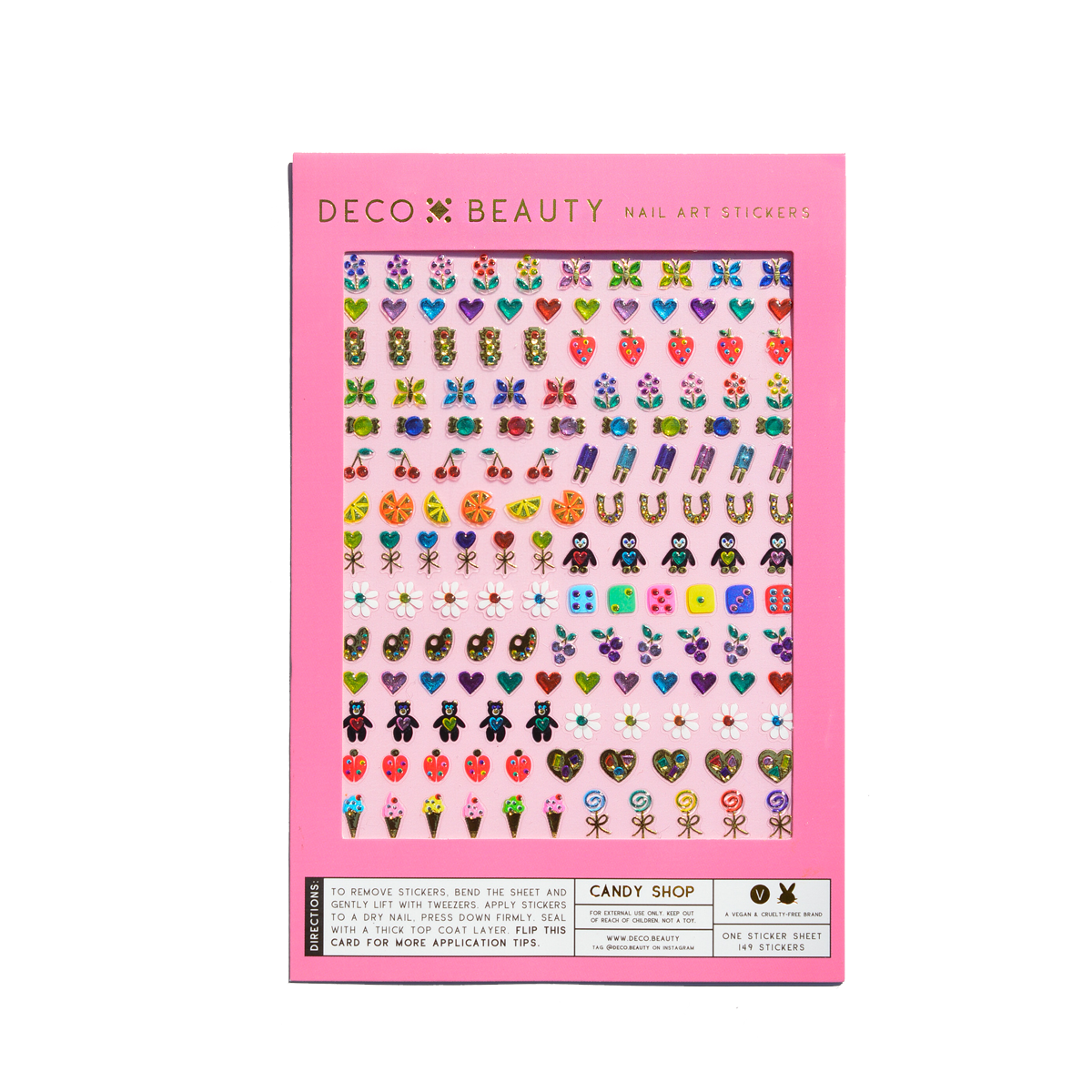 Nail Art Stickers - Candy Shop - Proper