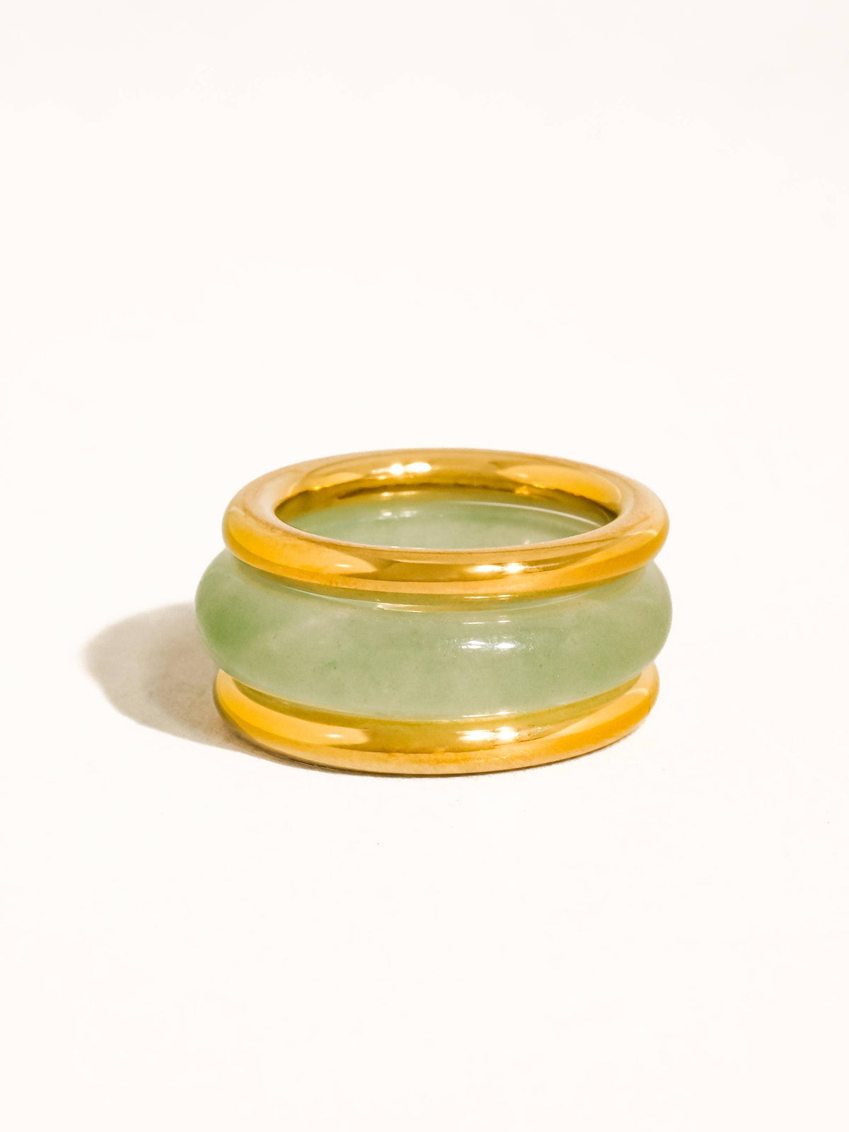 Moss Stone Ring Set