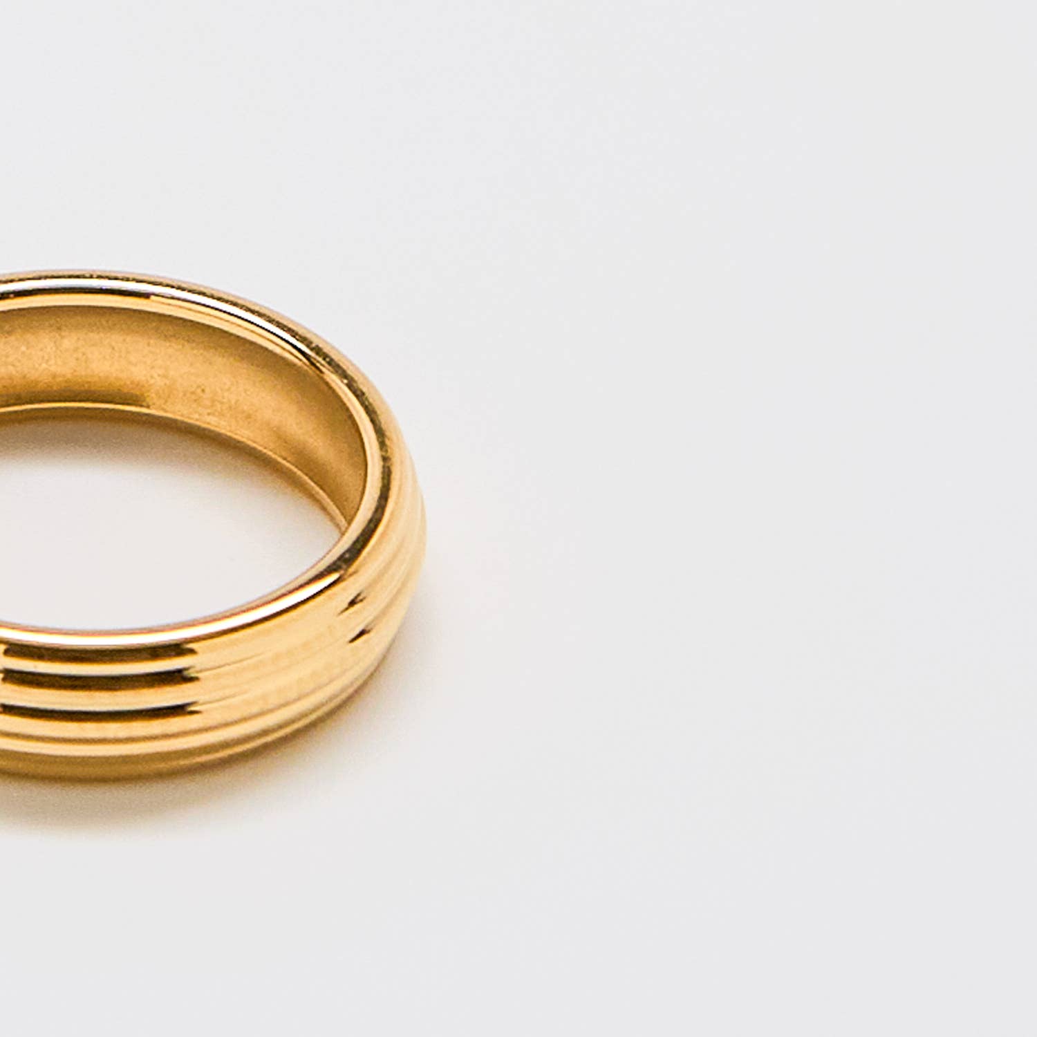 Gold Wide Layered Ring - Proper