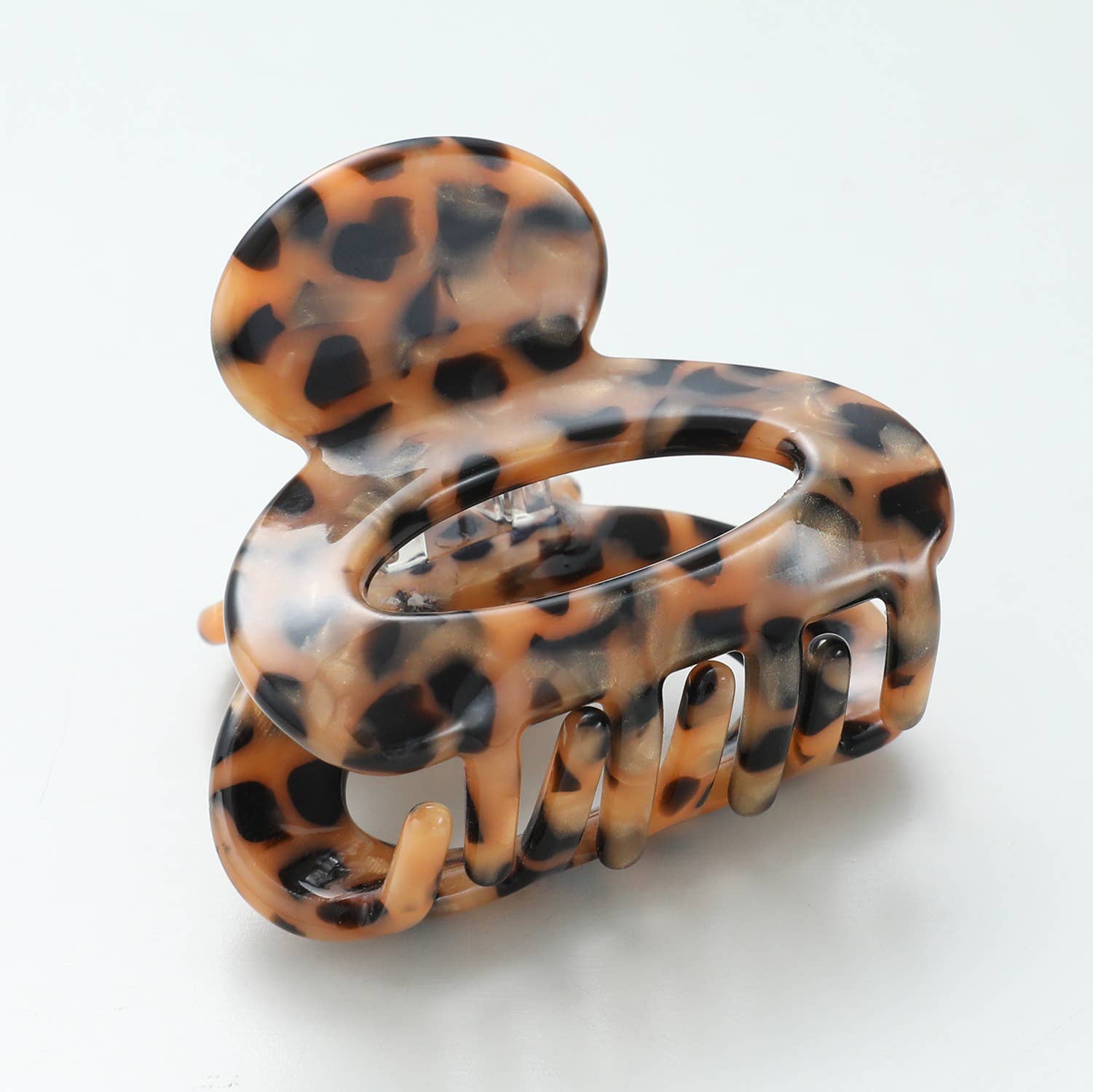 Wild Leopard Mini Claw Clip