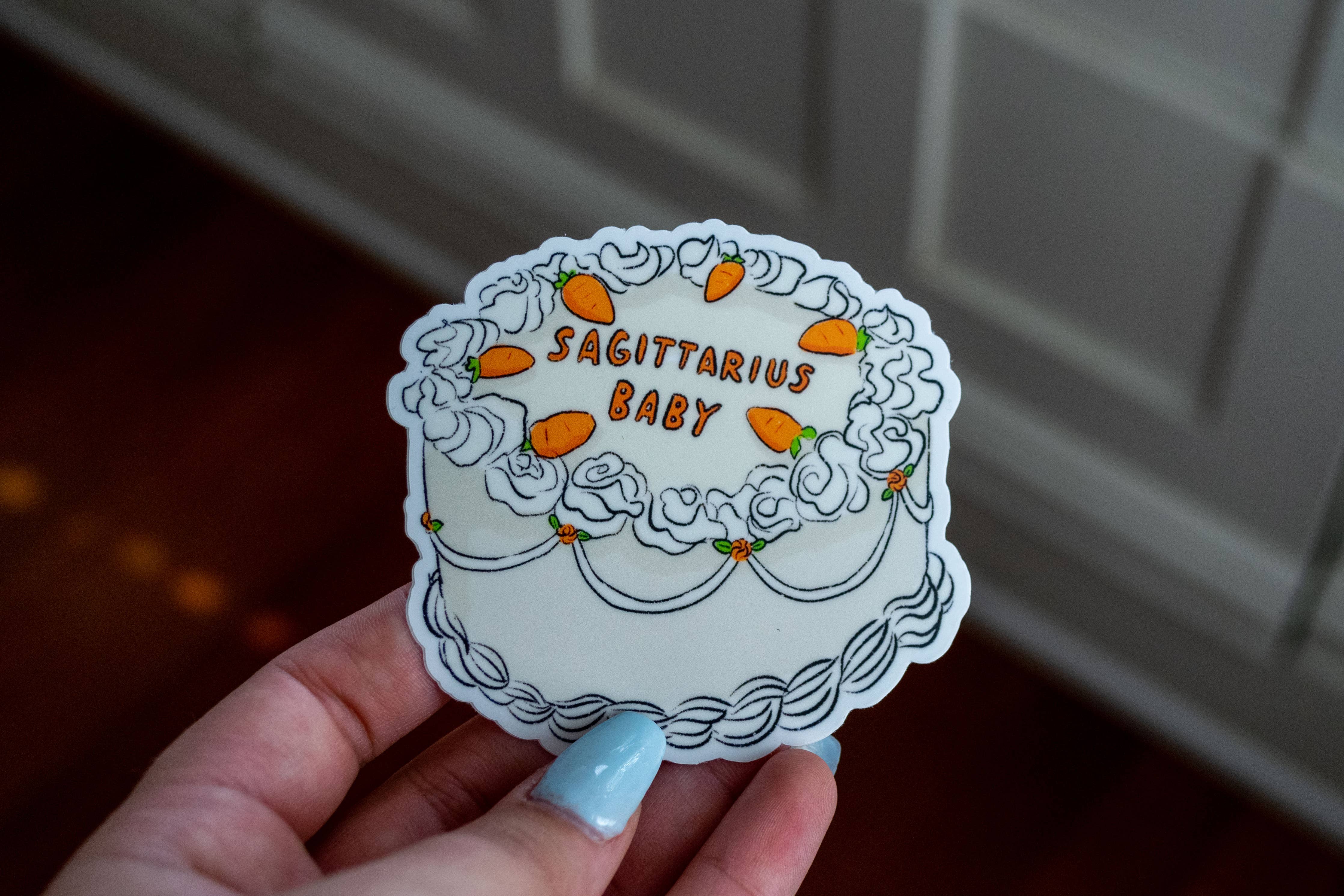 Zodiac Cake Stickers - Proper