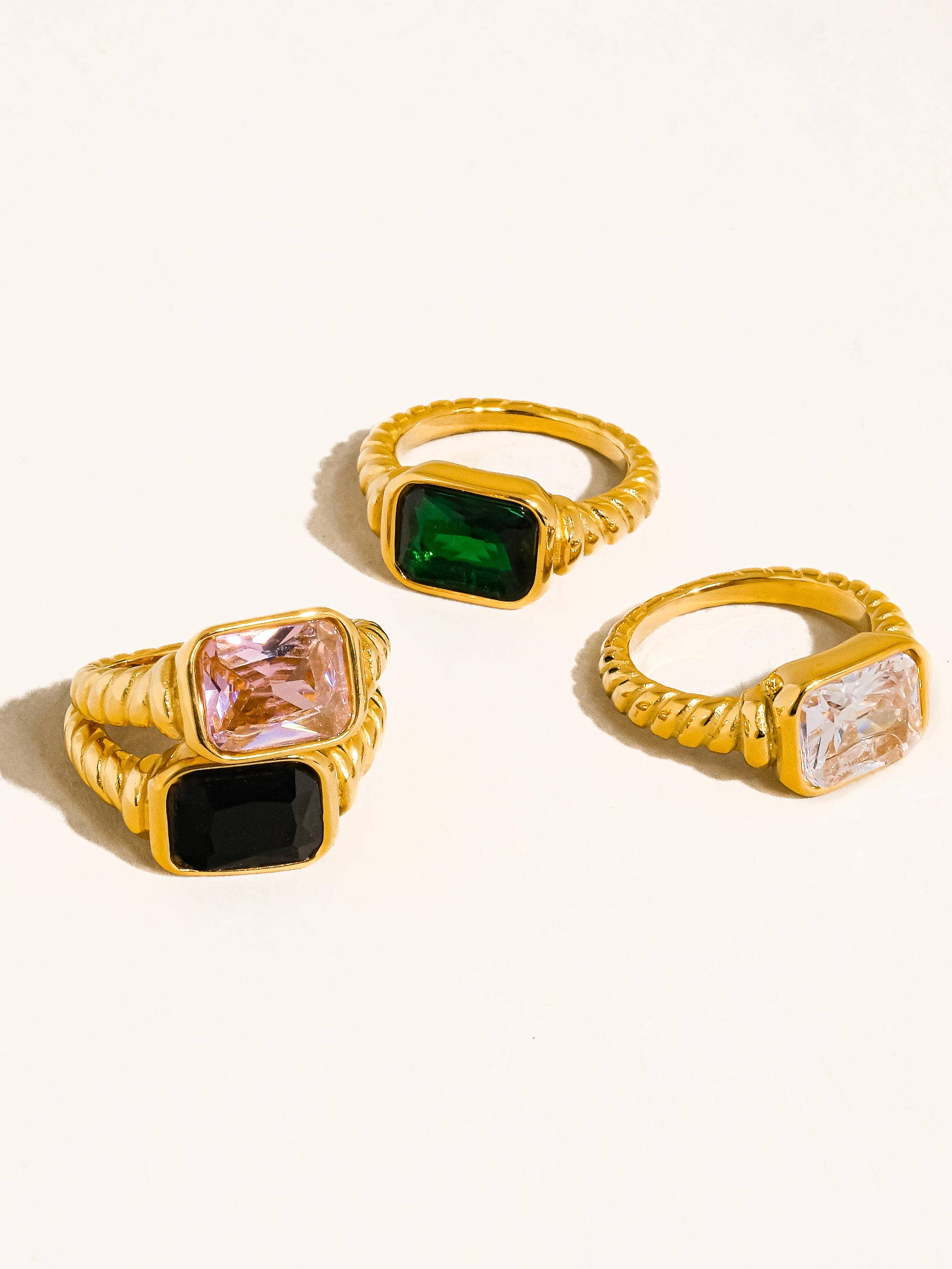 Laverne CZ Cocktail Ring - Proper