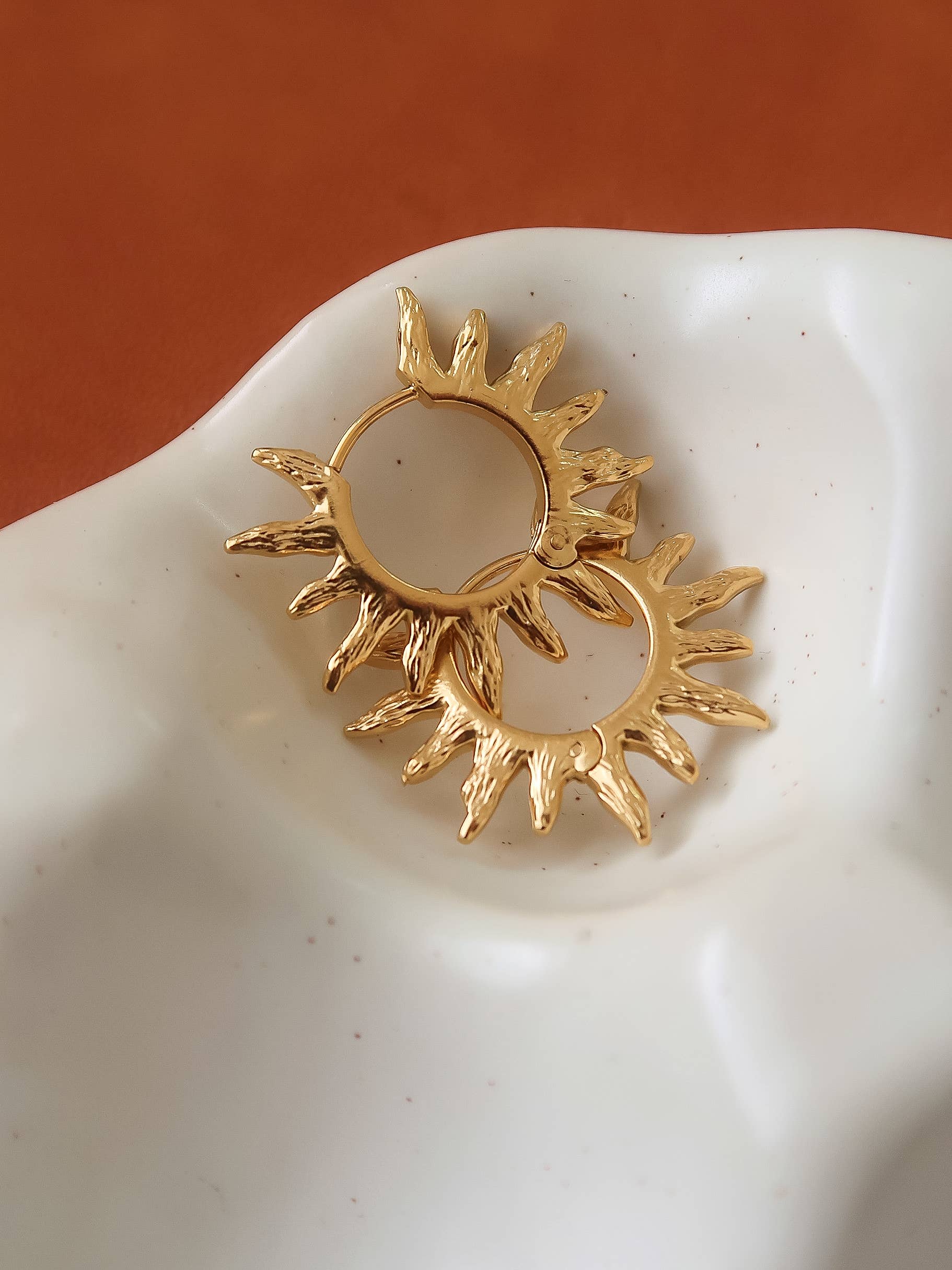 Sablière Sunburst Hoop Earrings