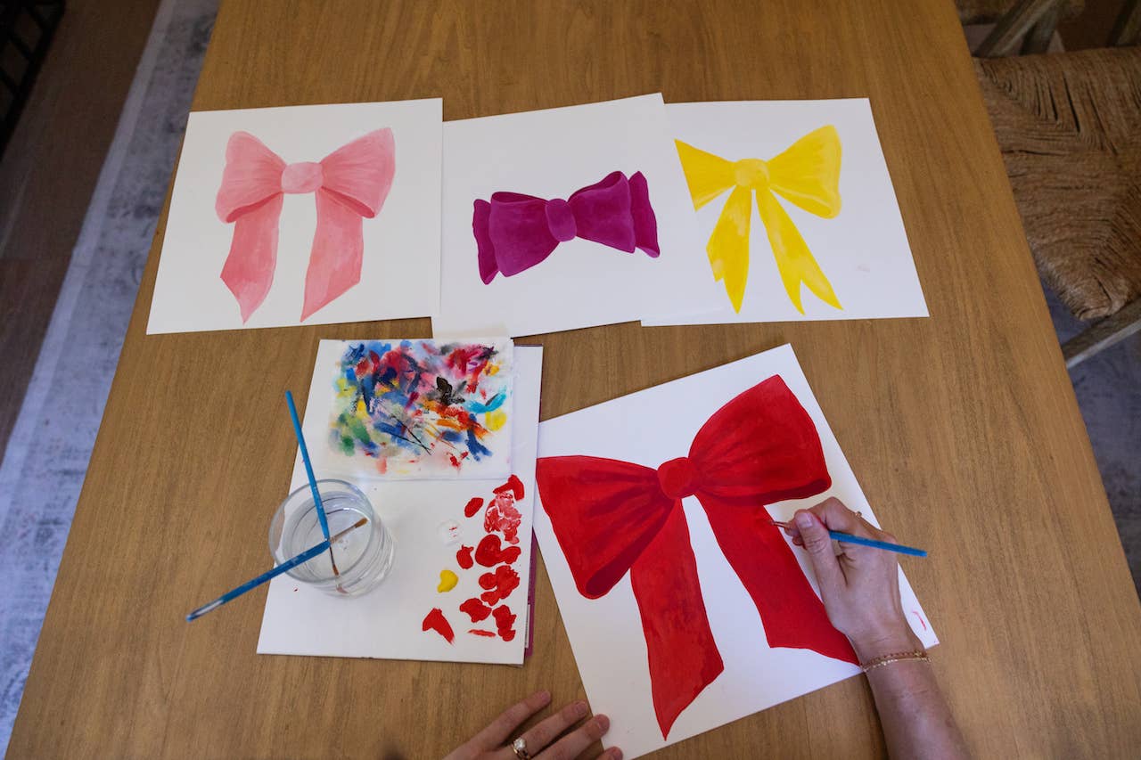 Rainbow Bows Congrats Card - Proper