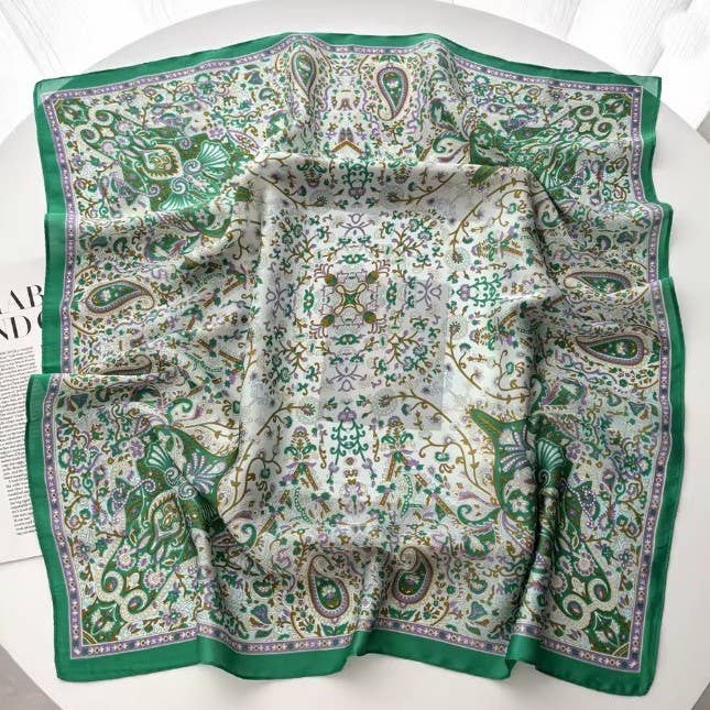 Vintage Paisley Print Bandana Scarf | 40SC701 - Proper