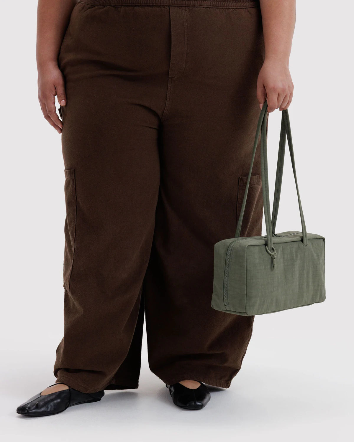 Baggu Nylon Bowler Bag - Caper