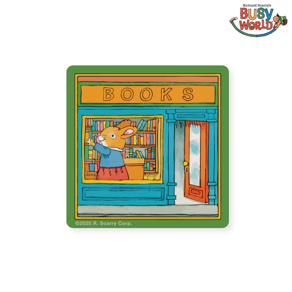 3P4 x Richard Scarry® - Bookstore Sticker - Proper