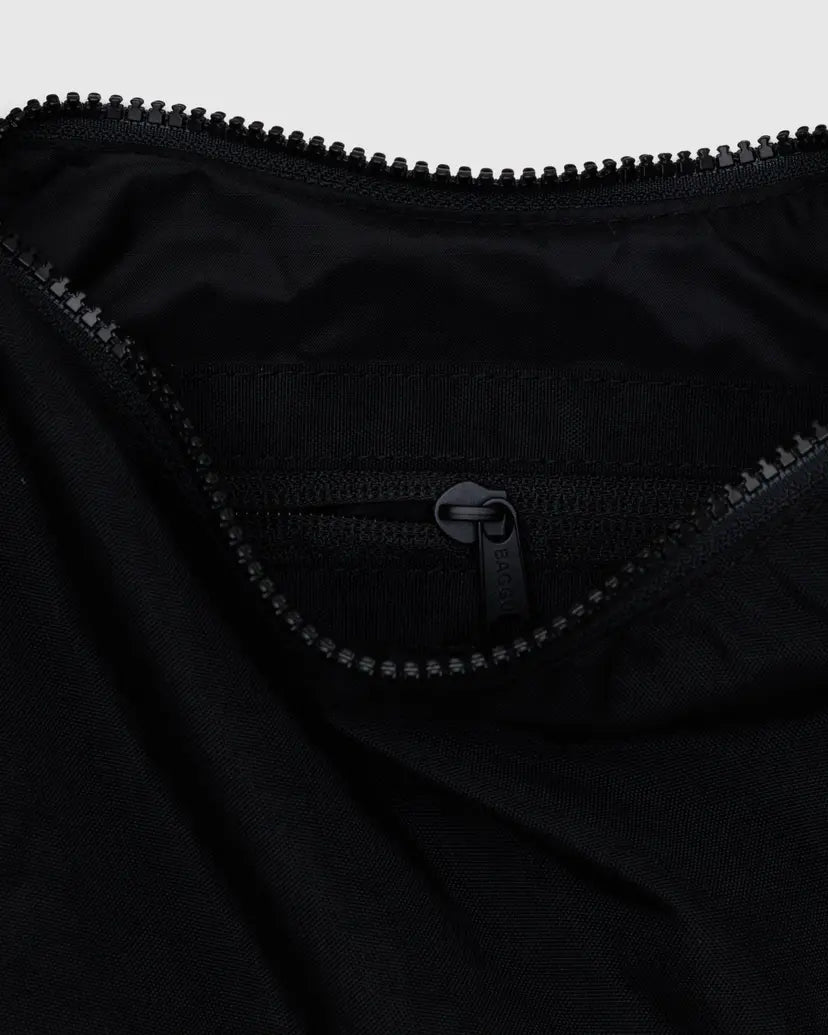 Baggu Small Nylon Crescent Bag - Black - Proper