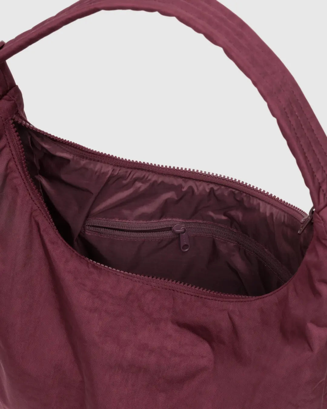 Baggu Nylon Shoulder Bag - Mahogany - Proper