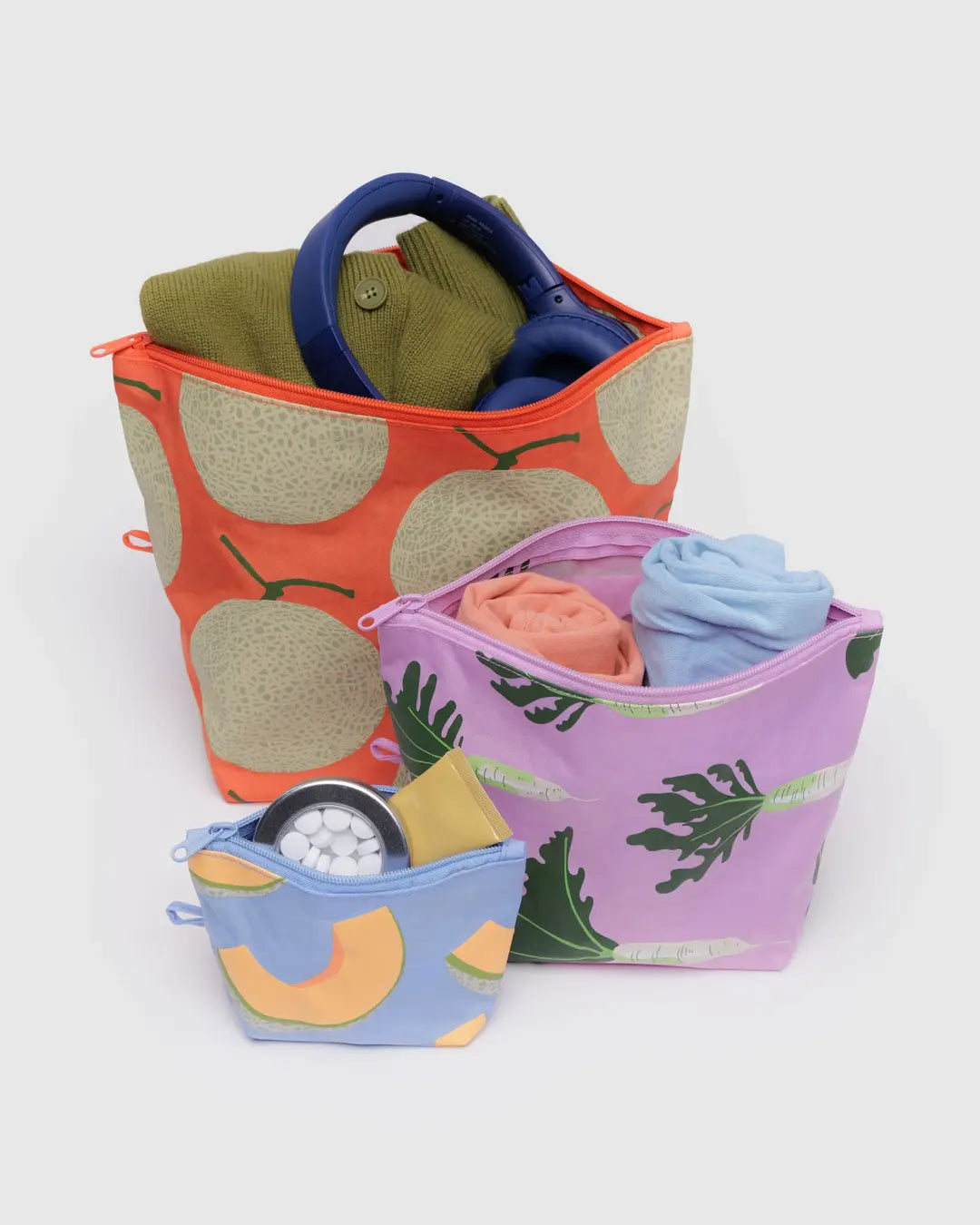 Baggu Go Pouch Set - Japanese Produce - Proper