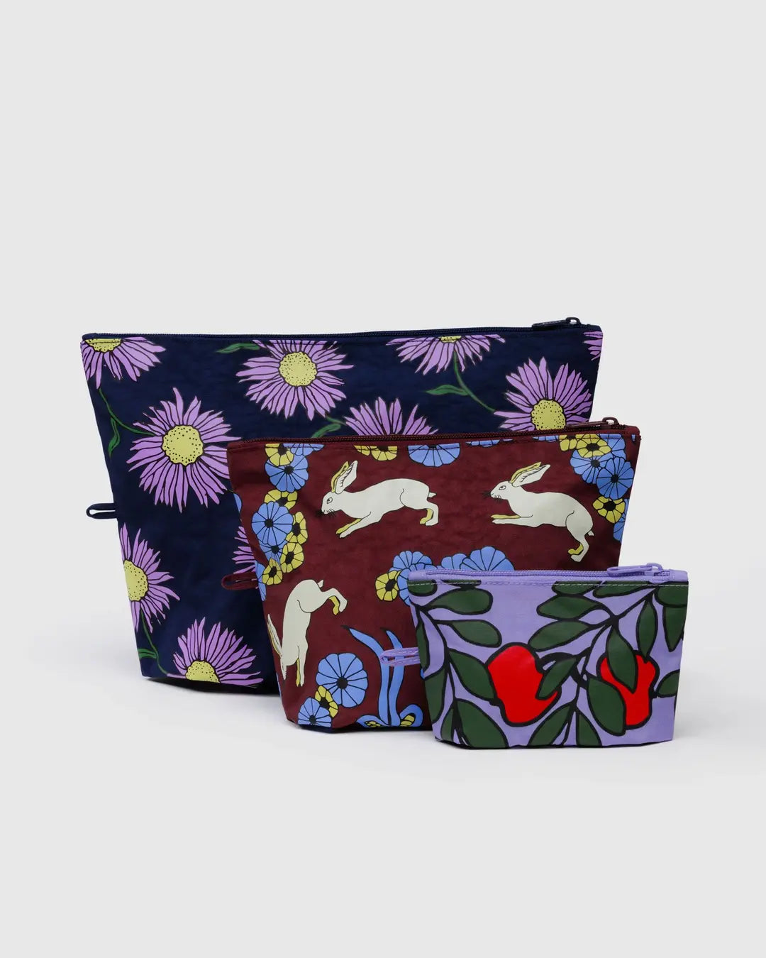 Baggu Go Pouch Set - Night Orchard - Proper