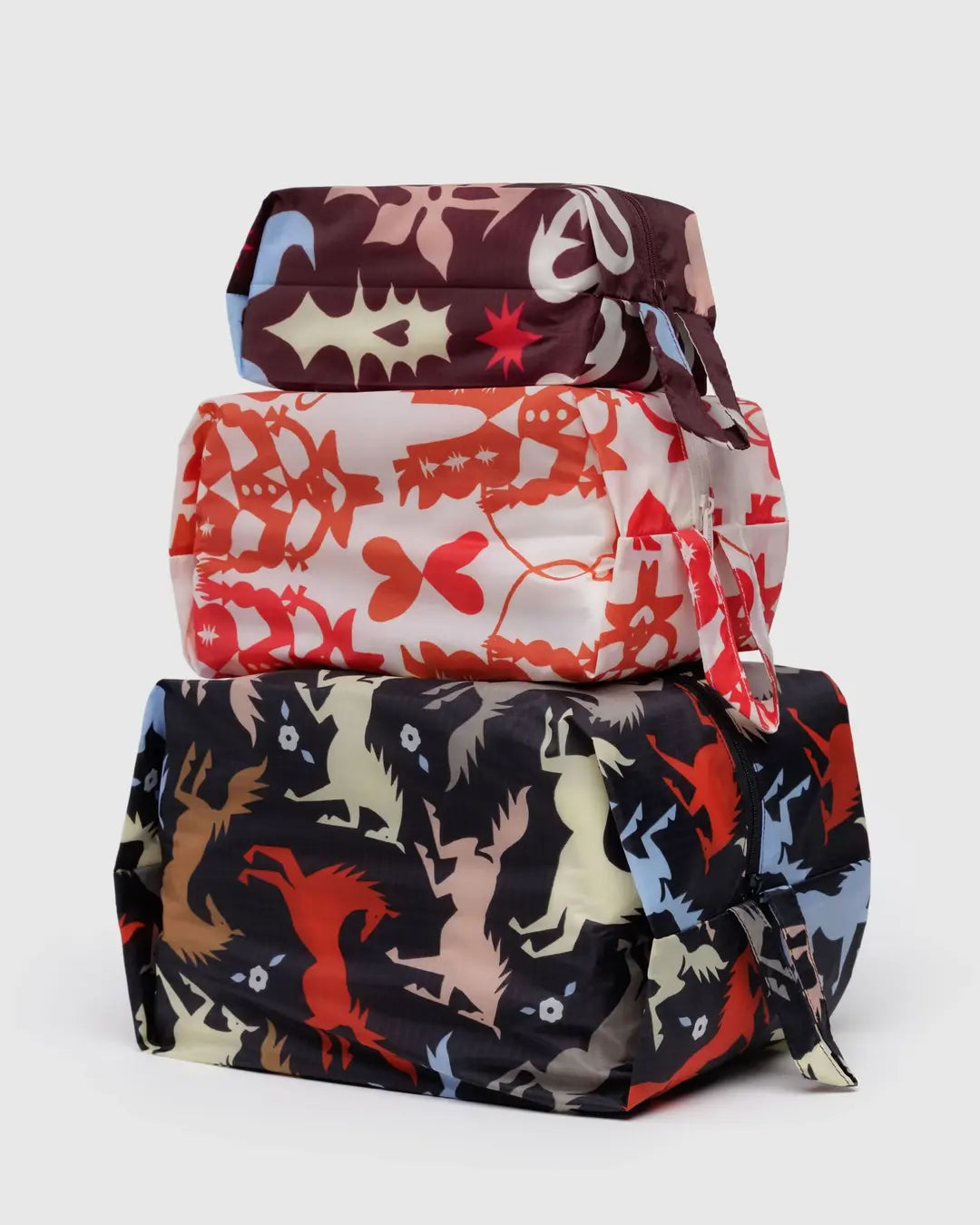 Baggu 3D Zip Set - Western Cut Outs