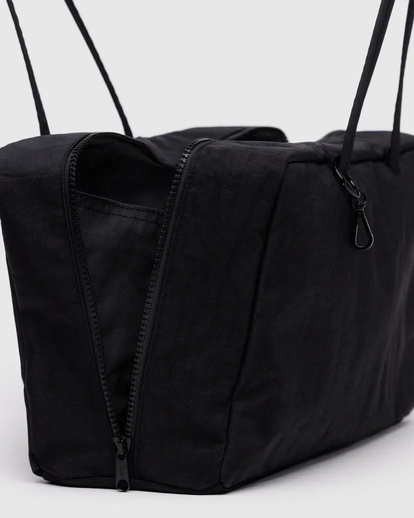 Medium Nylon Bowler Bag - Black - Proper