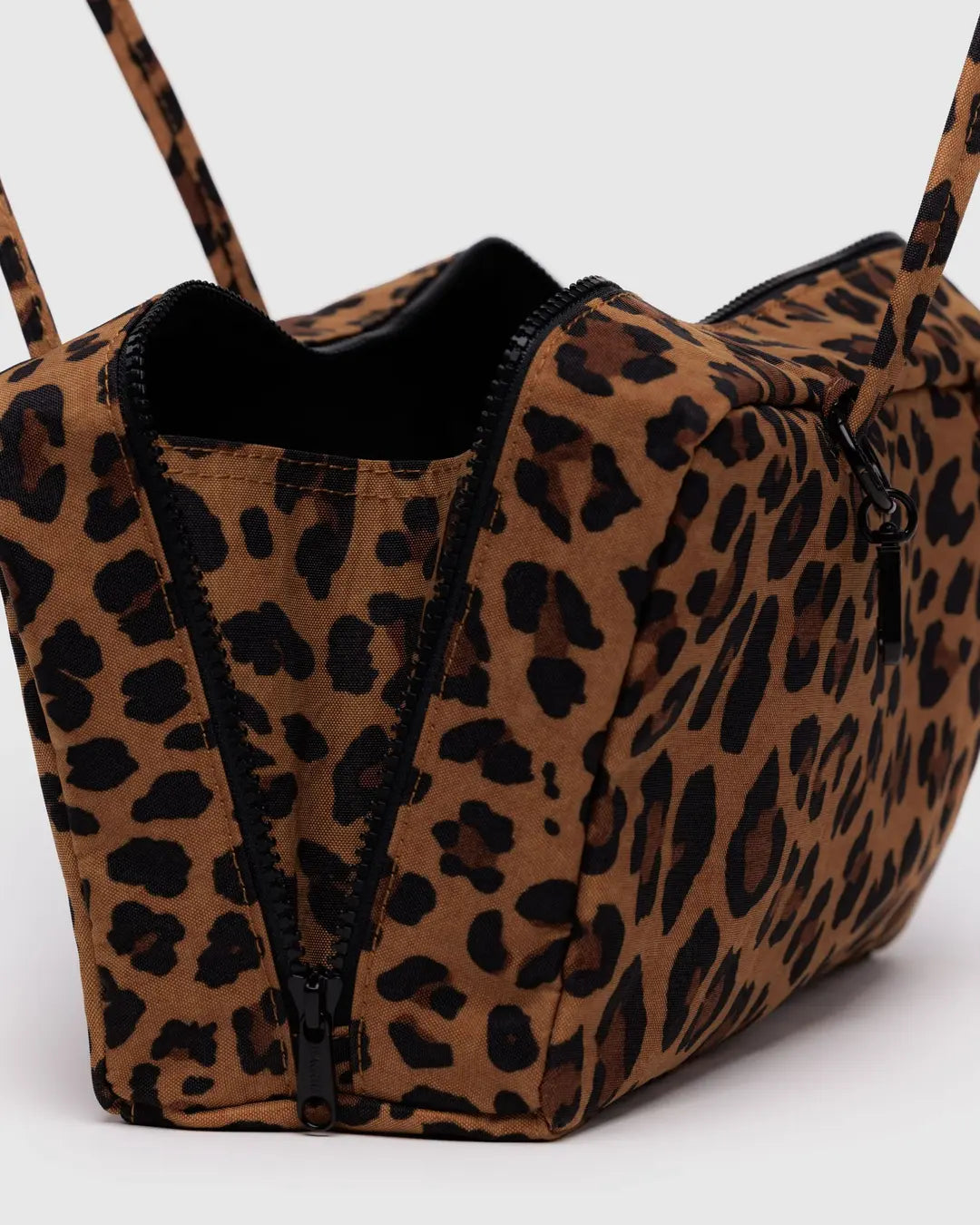 Baggu Nylon Bowler Bag - Leopard - Proper