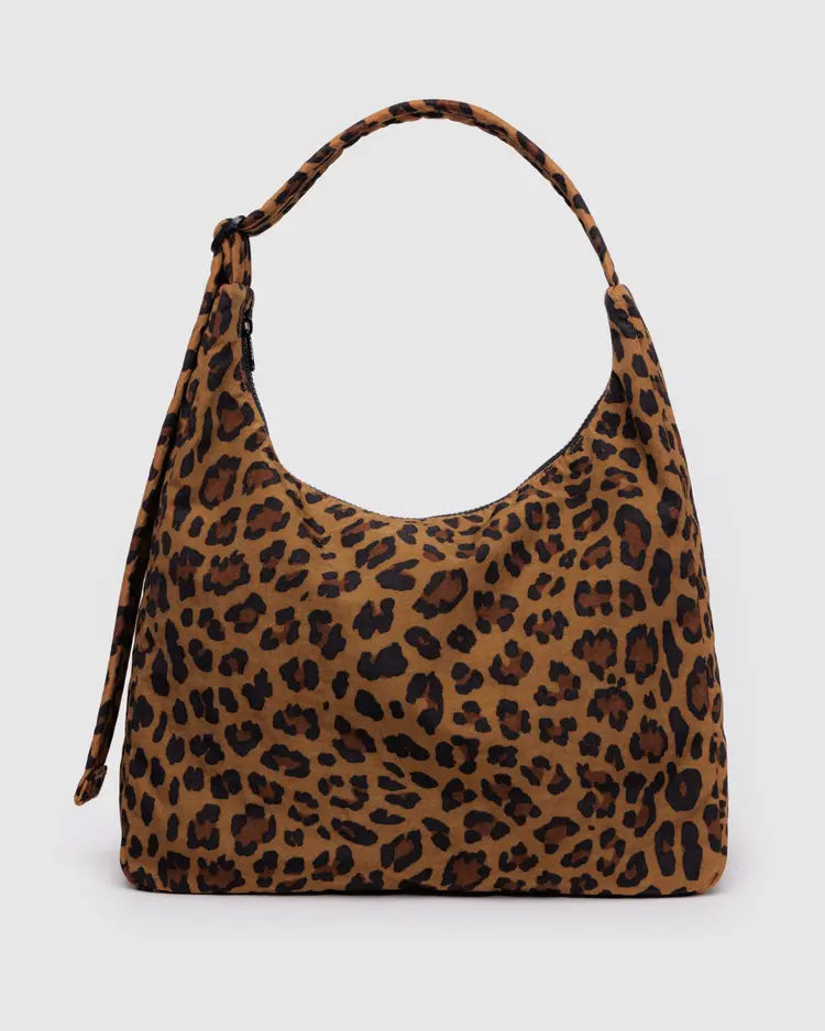 Baggu Nylon Shoulder Bag - Leopard - Proper
