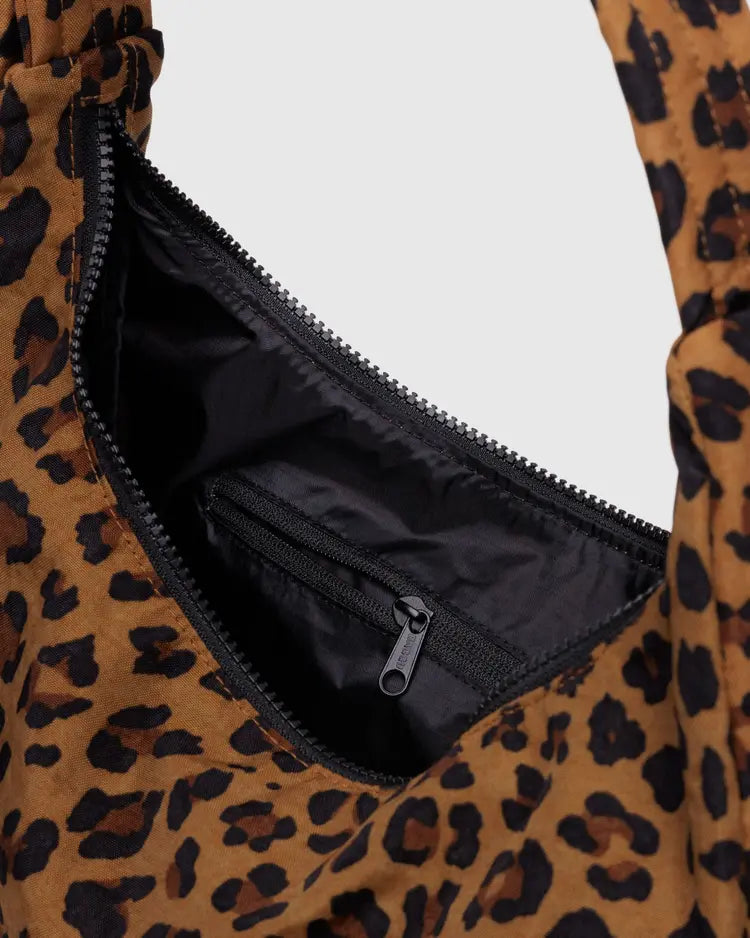 Baggu Nylon Shoulder Bag - Leopard - Proper